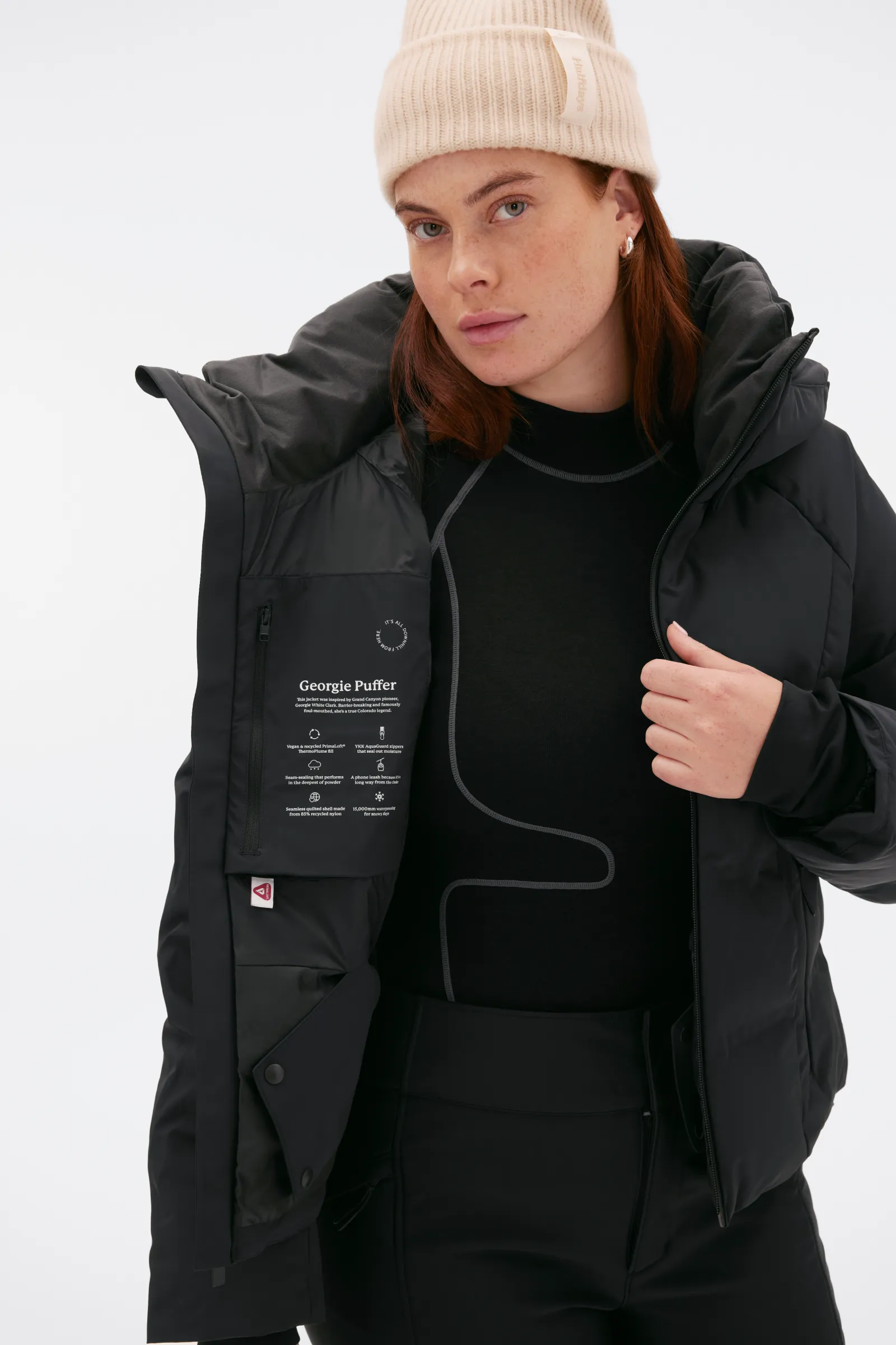 Pre-Loved Georgie Puffer Jacket sold by Halfdays product image thumbnail 5