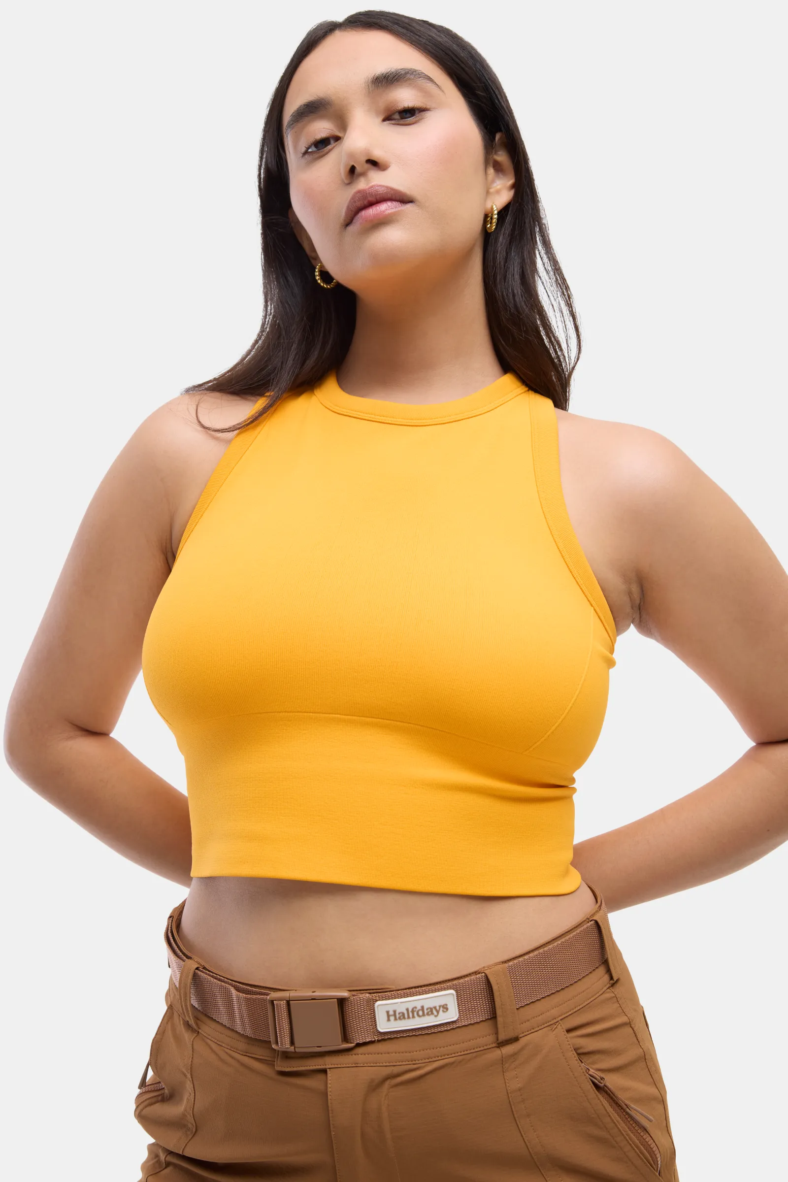 Sunn Seamless Tank sold by Halfdays