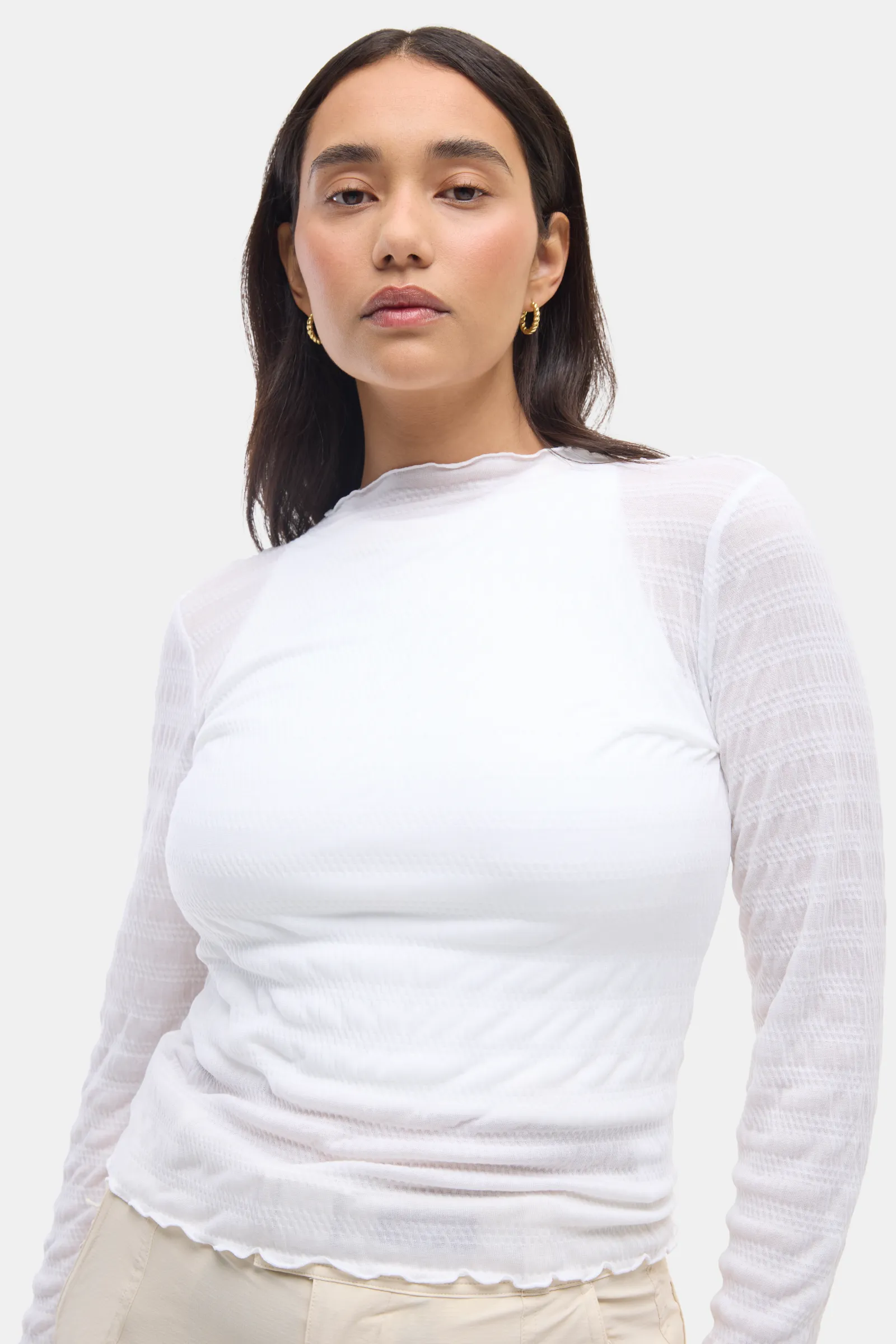 Ynes Long Sleeve Top sold by Halfdays
