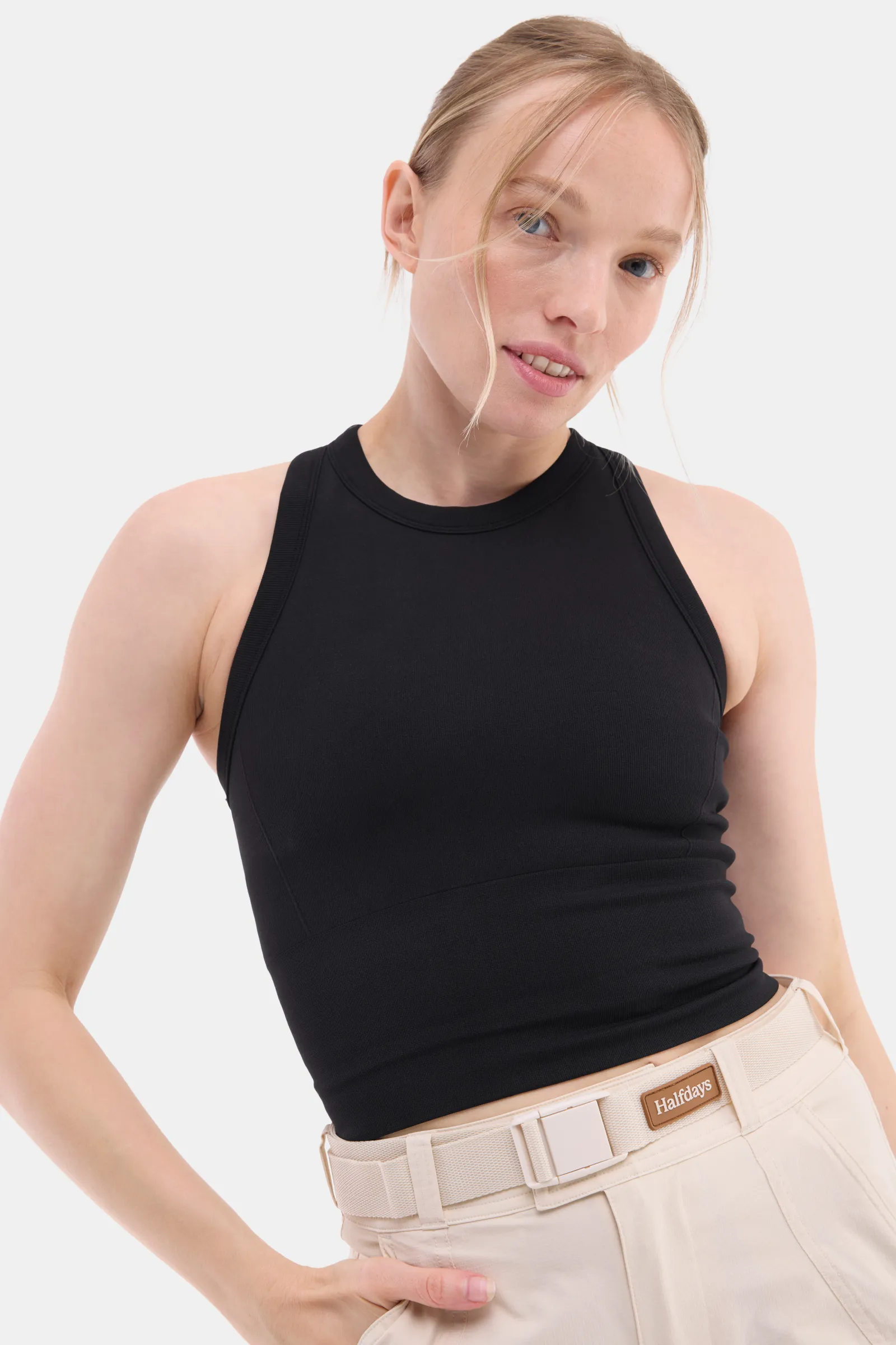 Sunn Seamless Tank sold by Halfdays