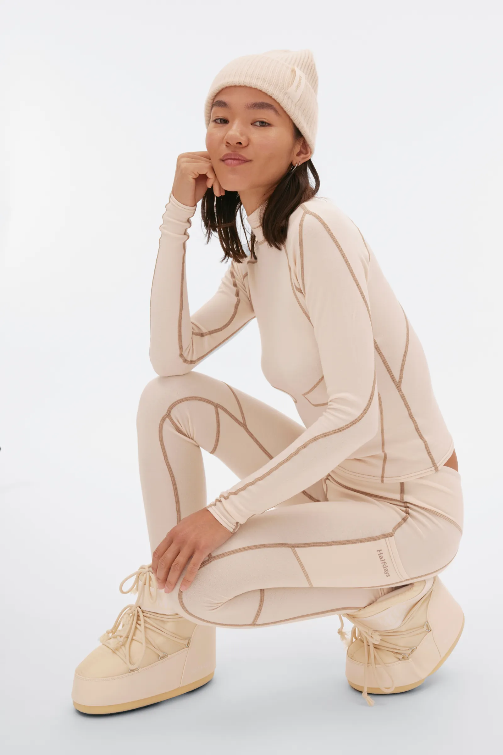 Pre-Loved Hallie Midweight Merino Legging sold by Halfdays product image thumbnail 5