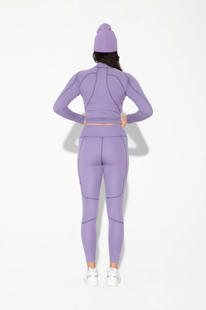 Pre-Loved Hallie Midweight Merino Legging sold by Halfdays product image thumbnail 4