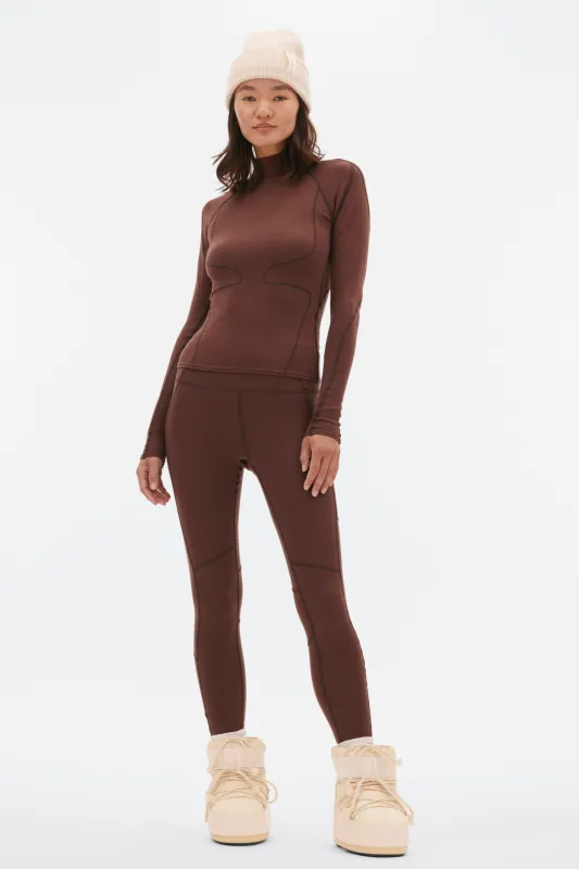 Pre-Loved Hallie Midweight Merino Legging sold by Halfdays