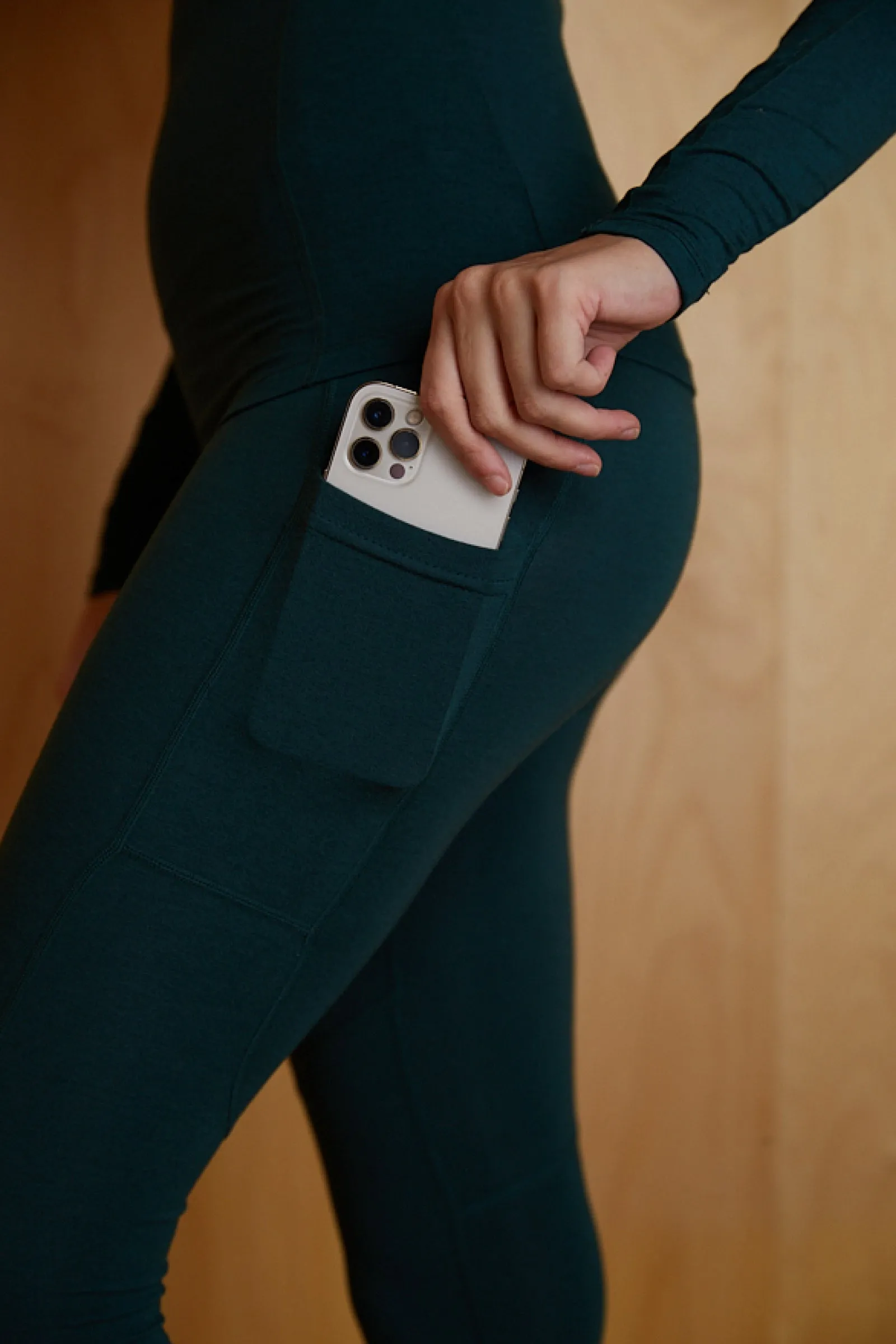 Pre-Loved Hallie Lightweight Merino Legging sold by Halfdays product image thumbnail 2