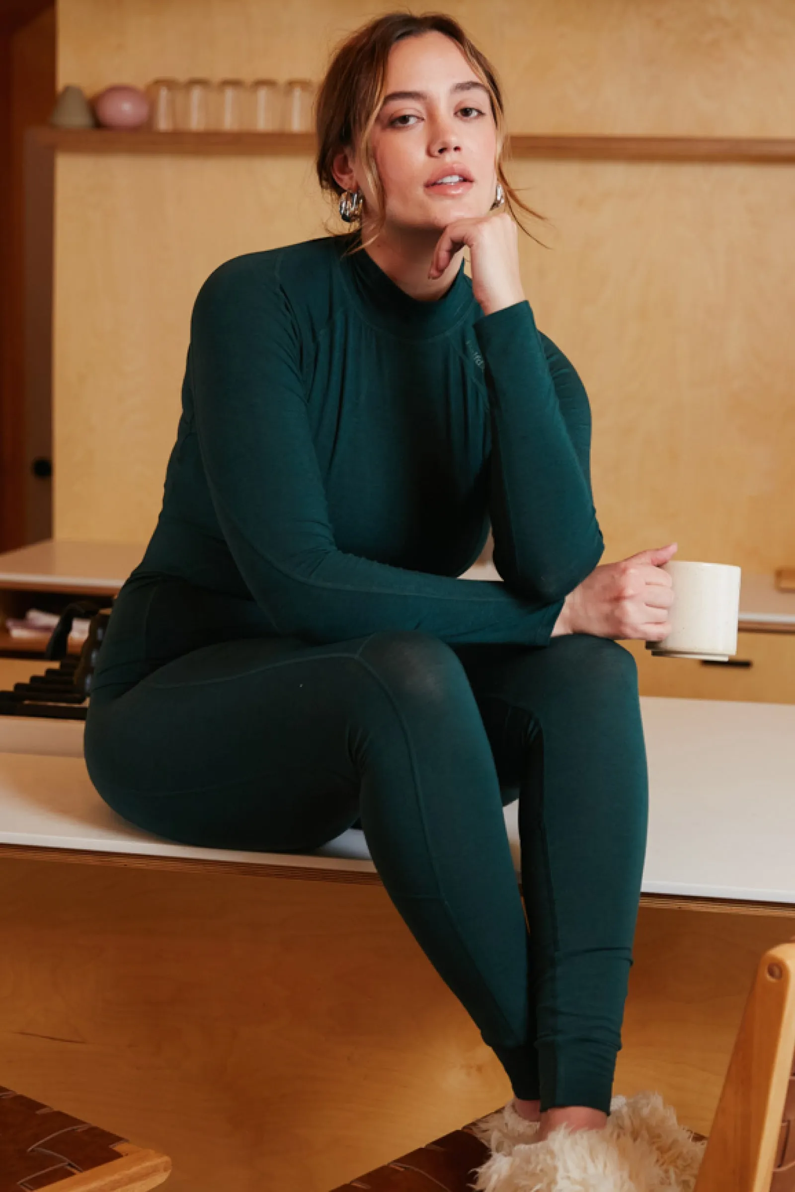 Pre-Loved Hallie Lightweight Merino Legging sold by Halfdays