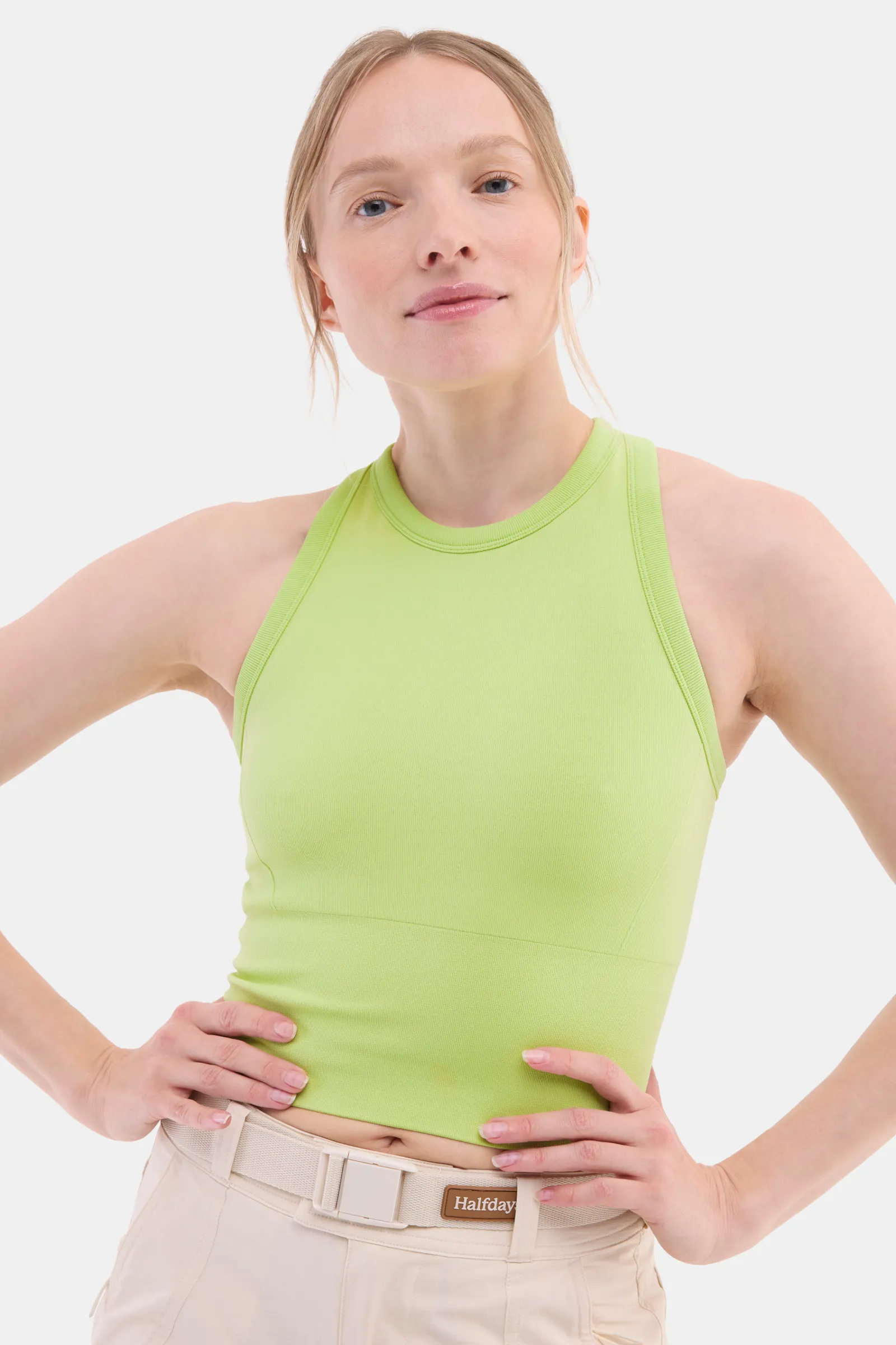 Sunn Seamless Tank sold by Halfdays