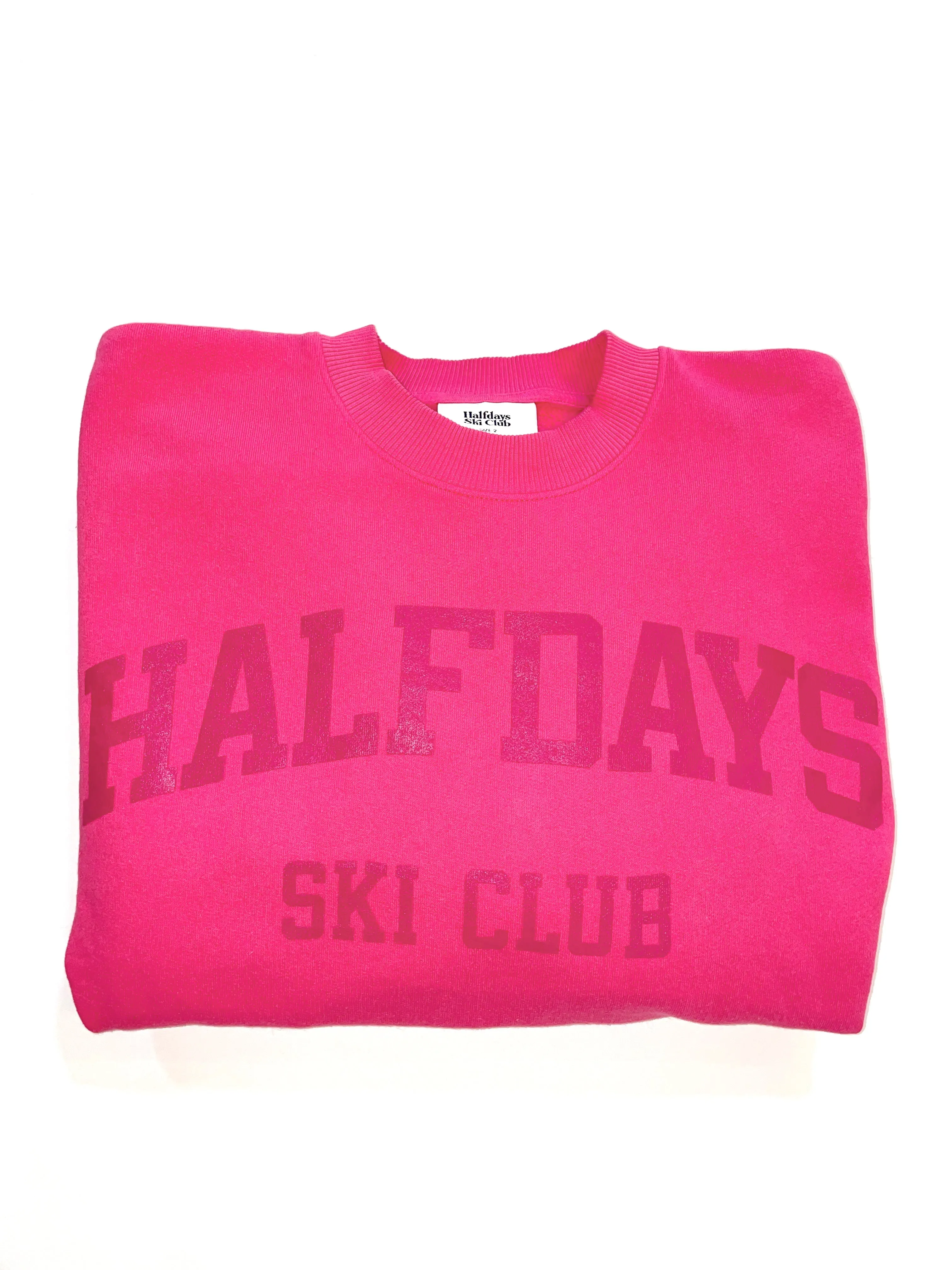 Pre-Loved Halfdays Ski Club Sweatshirt sold by Halfdays product image thumbnail 4