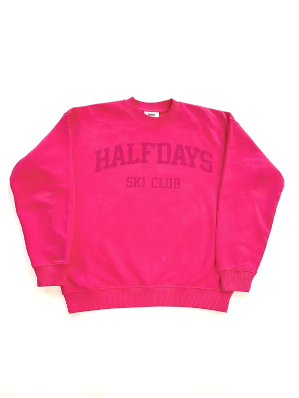 Pre-Loved Halfdays Ski Club Sweatshirt sold by Halfdays