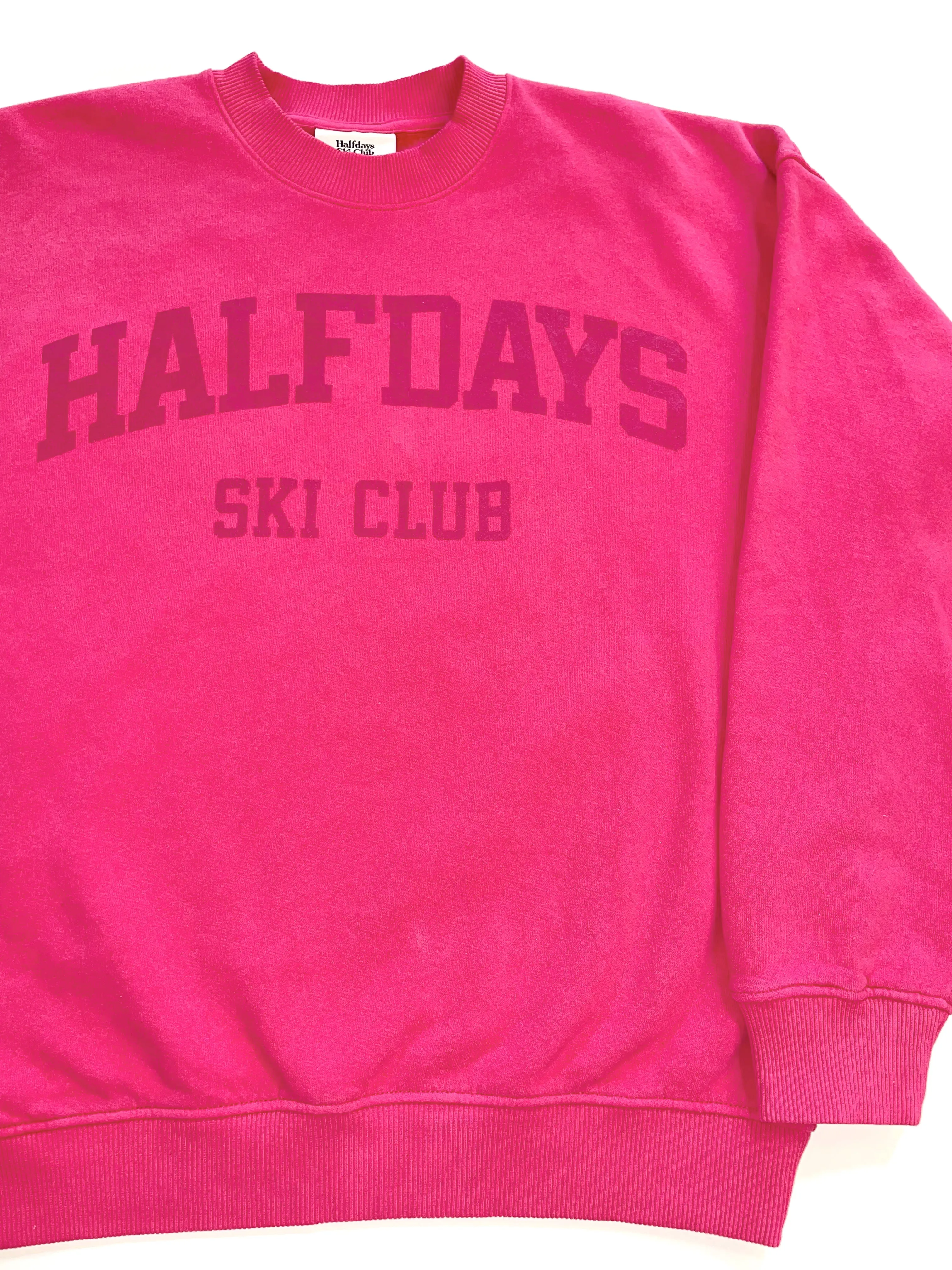 Pre-Loved Halfdays Ski Club Sweatshirt sold by Halfdays product image thumbnail 3