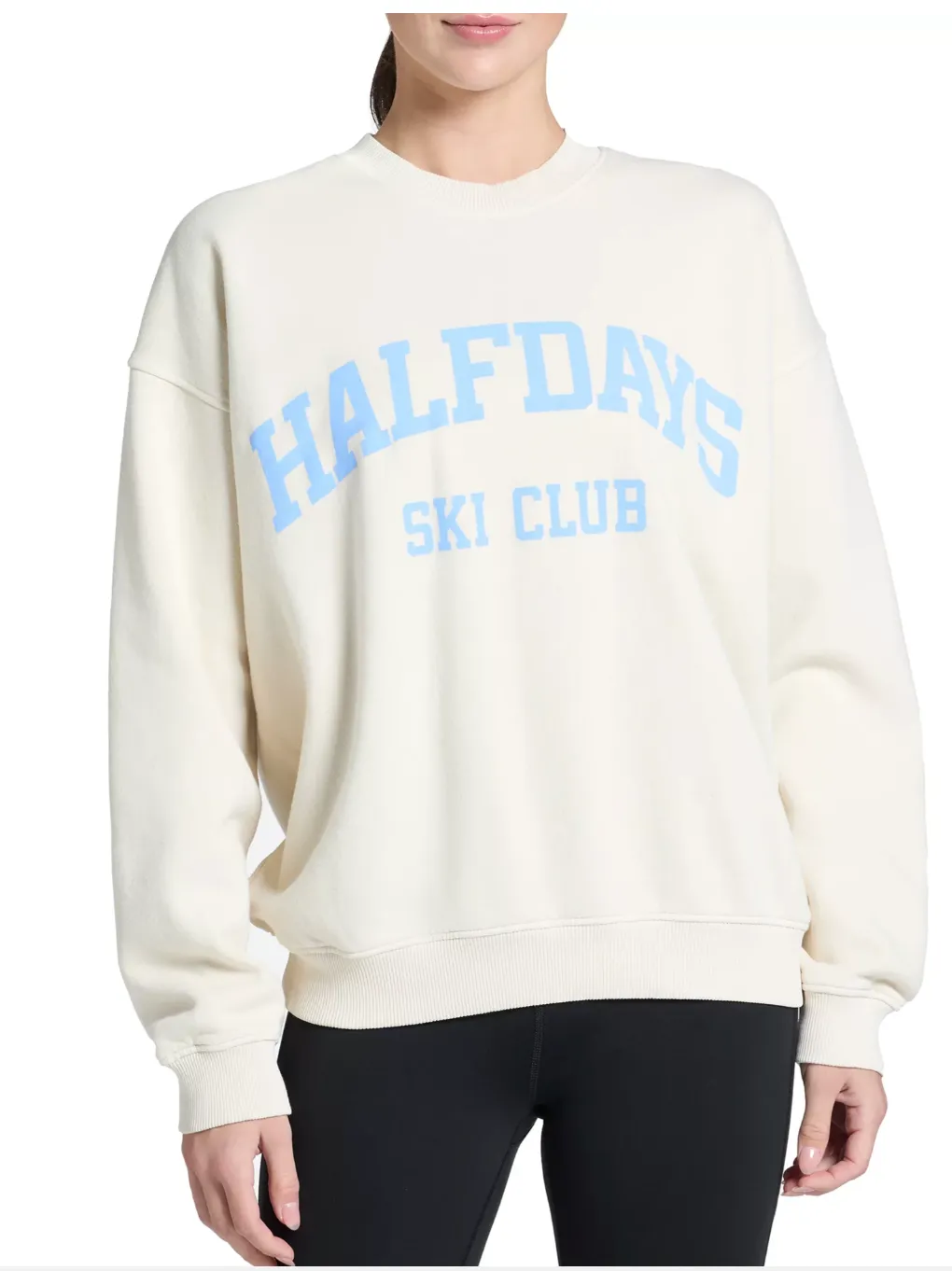 Pre-Loved Halfdays Ski Club Sweatshirt sold by Halfdays
