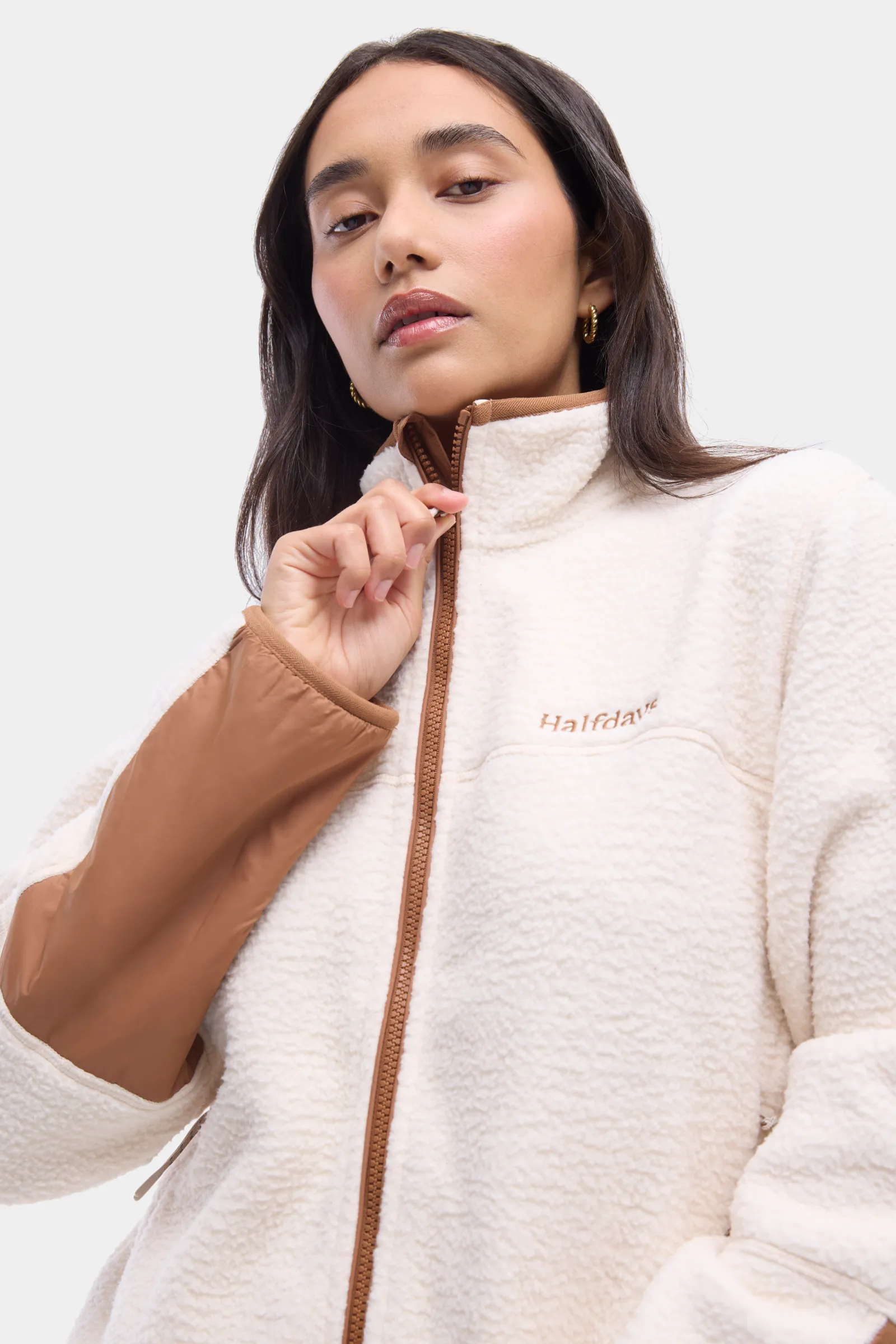 Chapelle Fleece Jacket sold by Halfdays product image thumbnail 4