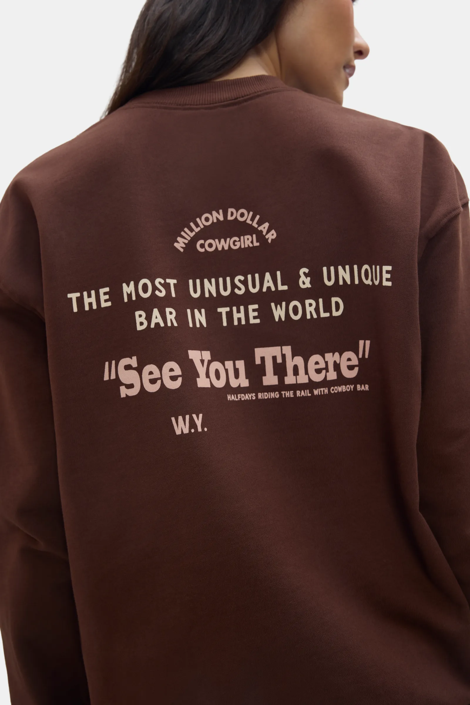 Million Dollar Cowboy Bar Sweatshirt sold by Halfdays product image thumbnail 4