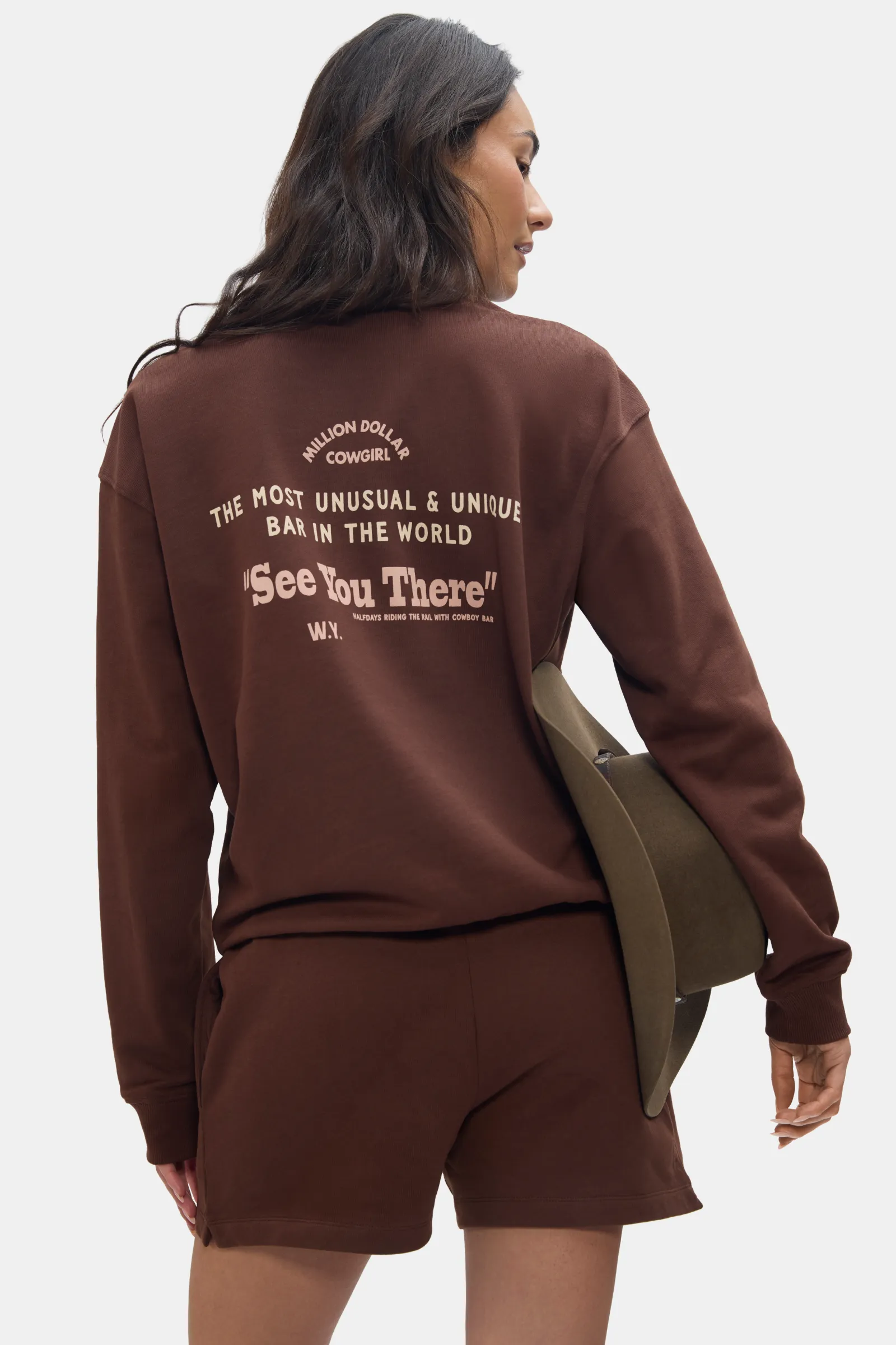 Million Dollar Cowboy Bar Sweatshirt sold by Halfdays product image thumbnail 5