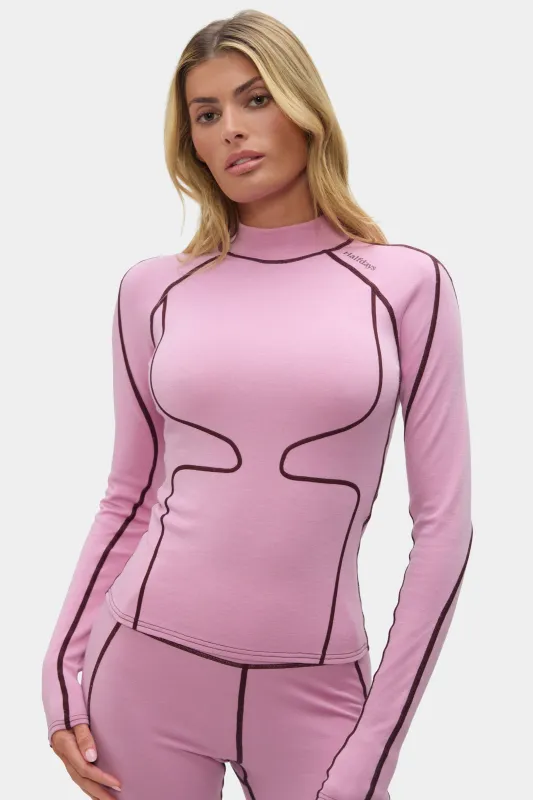 Fay Midweight Merino Top sold by Halfdays