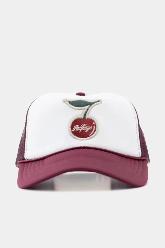 Glazed Cherry Trucker Hat sold by Halfdays