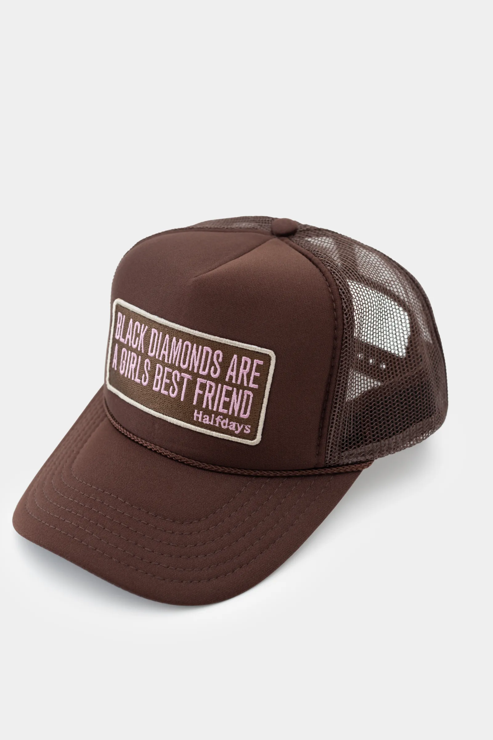 Black Diamonds Trucker Hat sold by Halfdays product image thumbnail 3