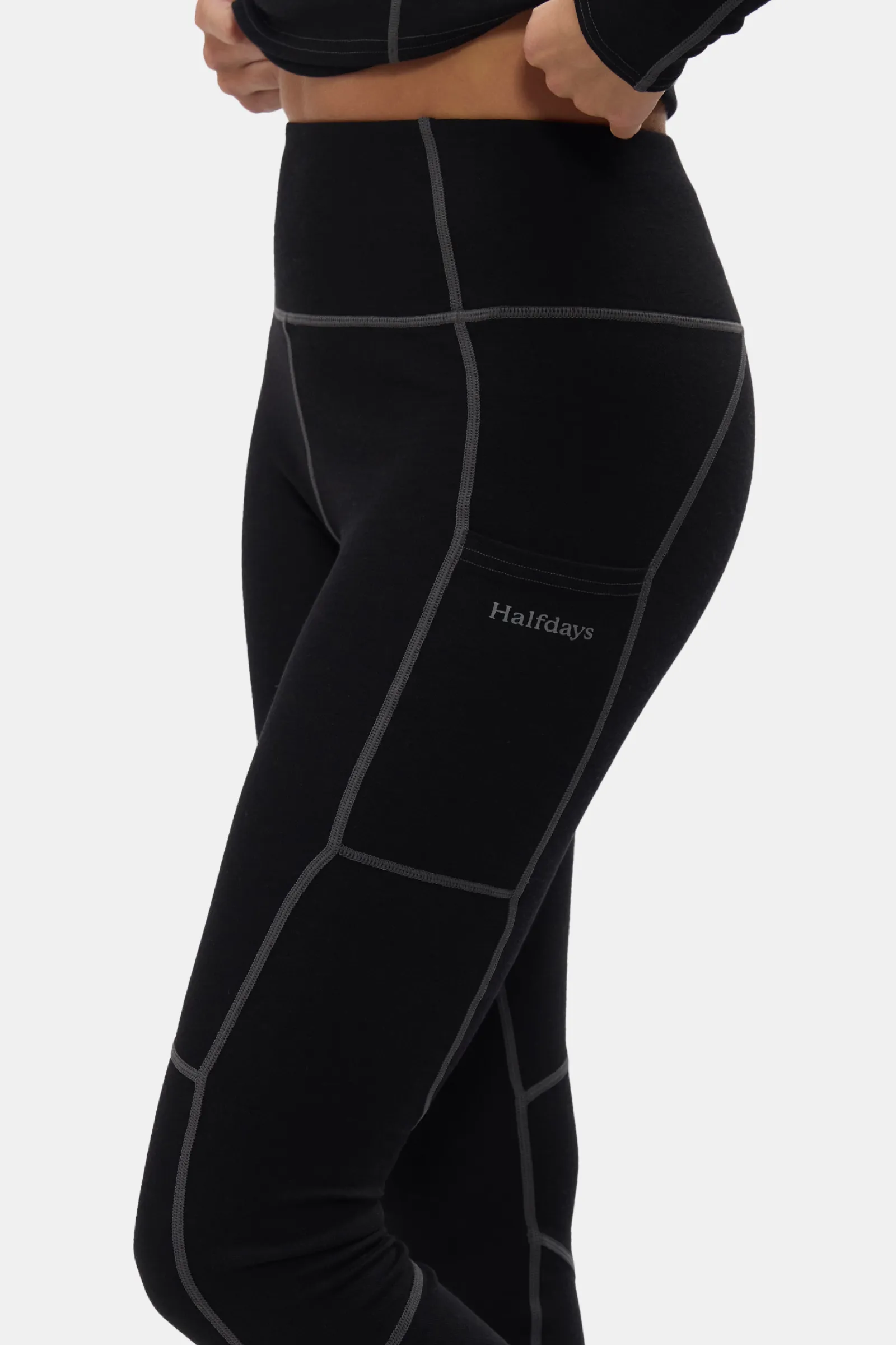 Pre-Loved Hallie Midweight Merino Legging sold by Halfdays product image thumbnail 2