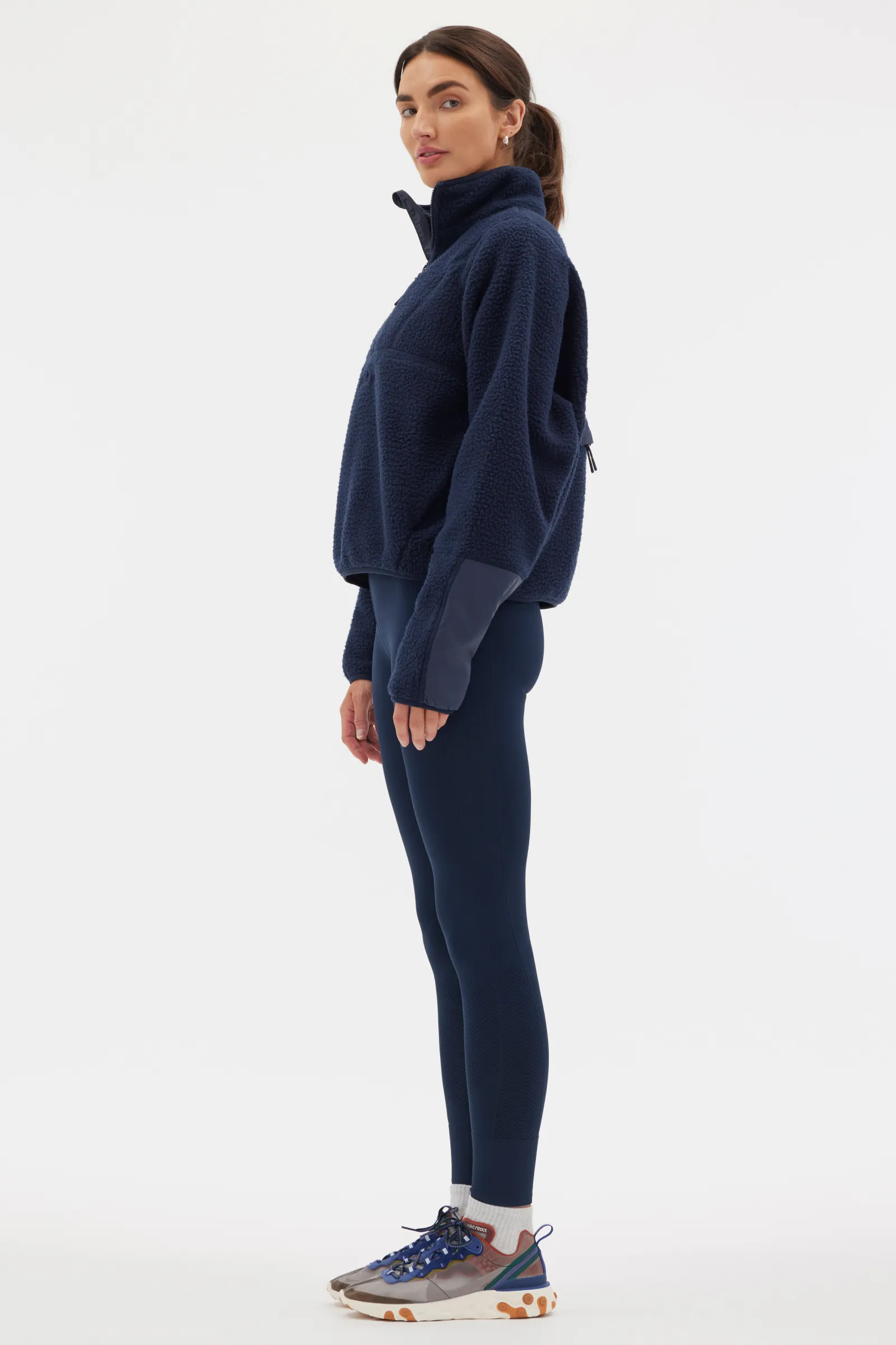 Pre-Loved Pieper Fleece Navy sold by Halfdays product image thumbnail 3