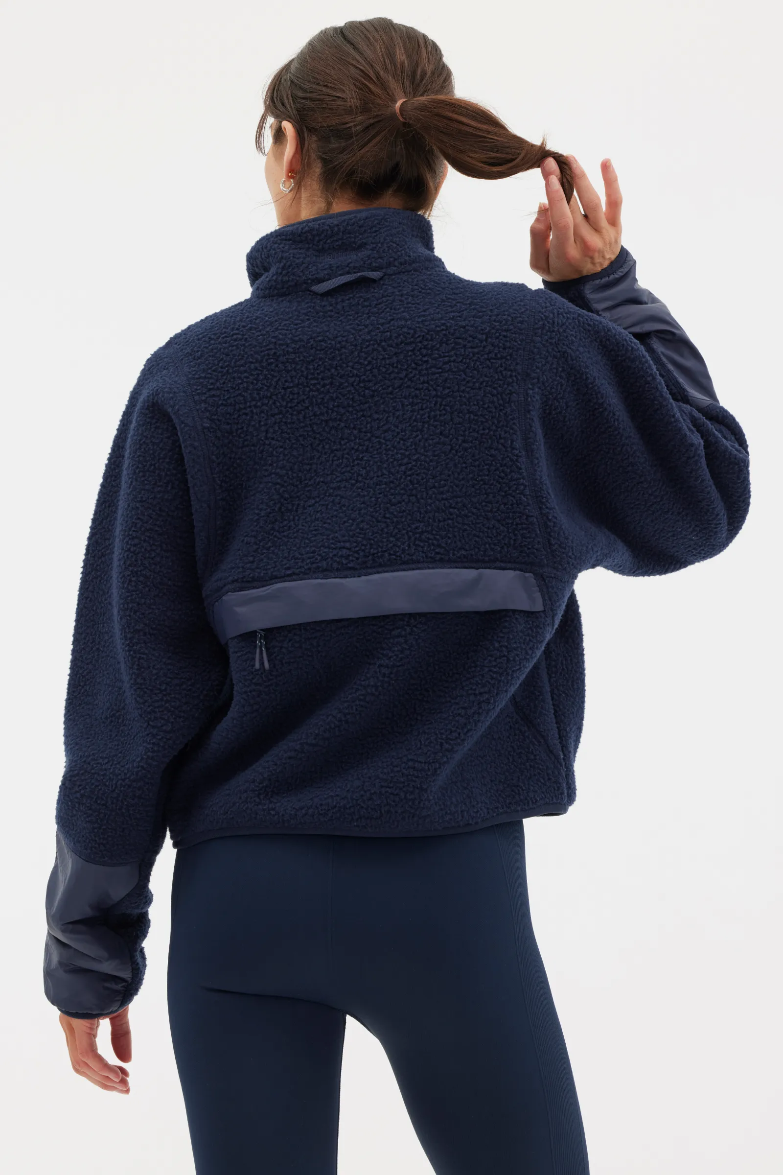 Pre-Loved Pieper Fleece Navy sold by Halfdays product image thumbnail 2