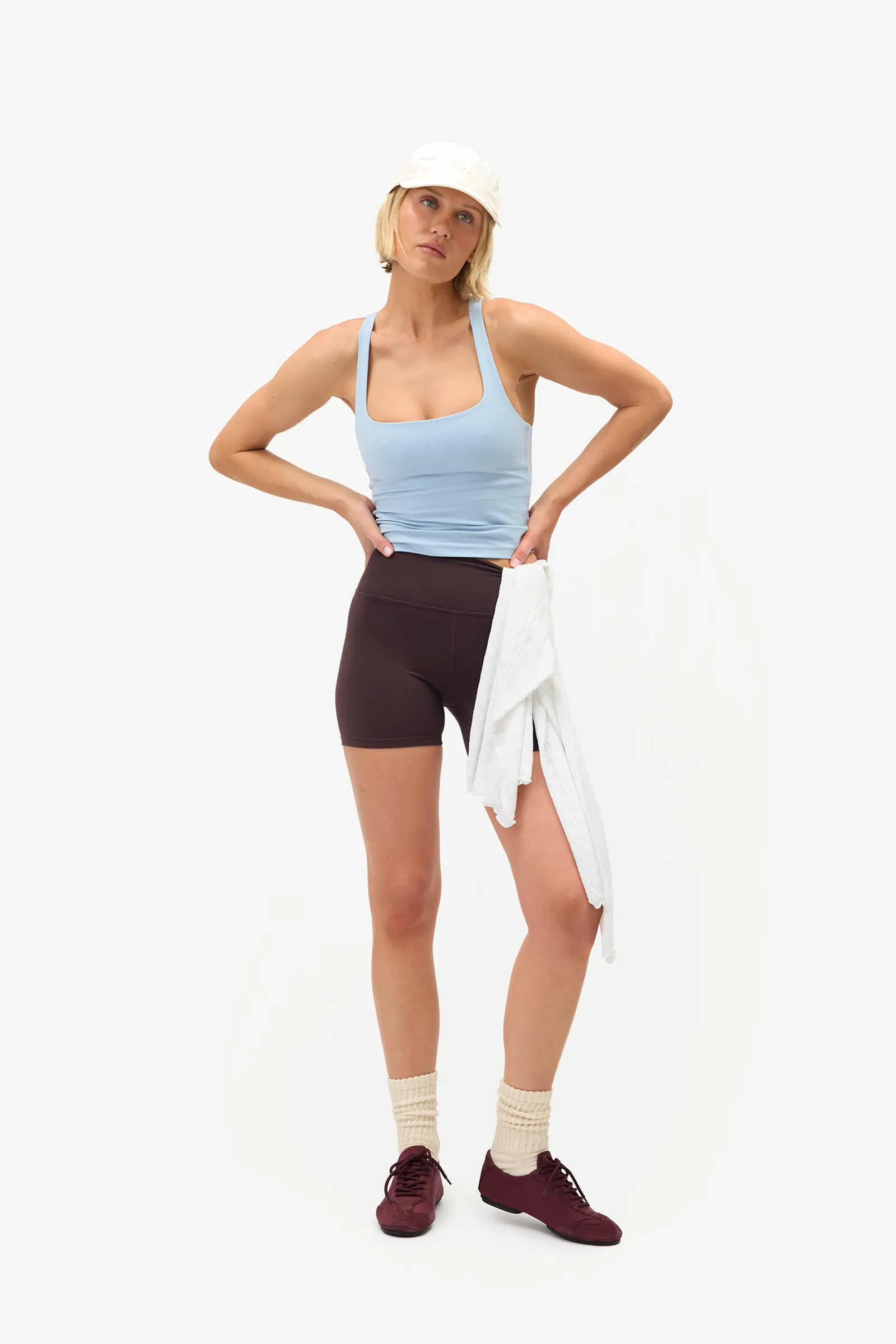Joan Square Neck Tank in MeltEffect™ sold by Halfdays product image thumbnail 3
