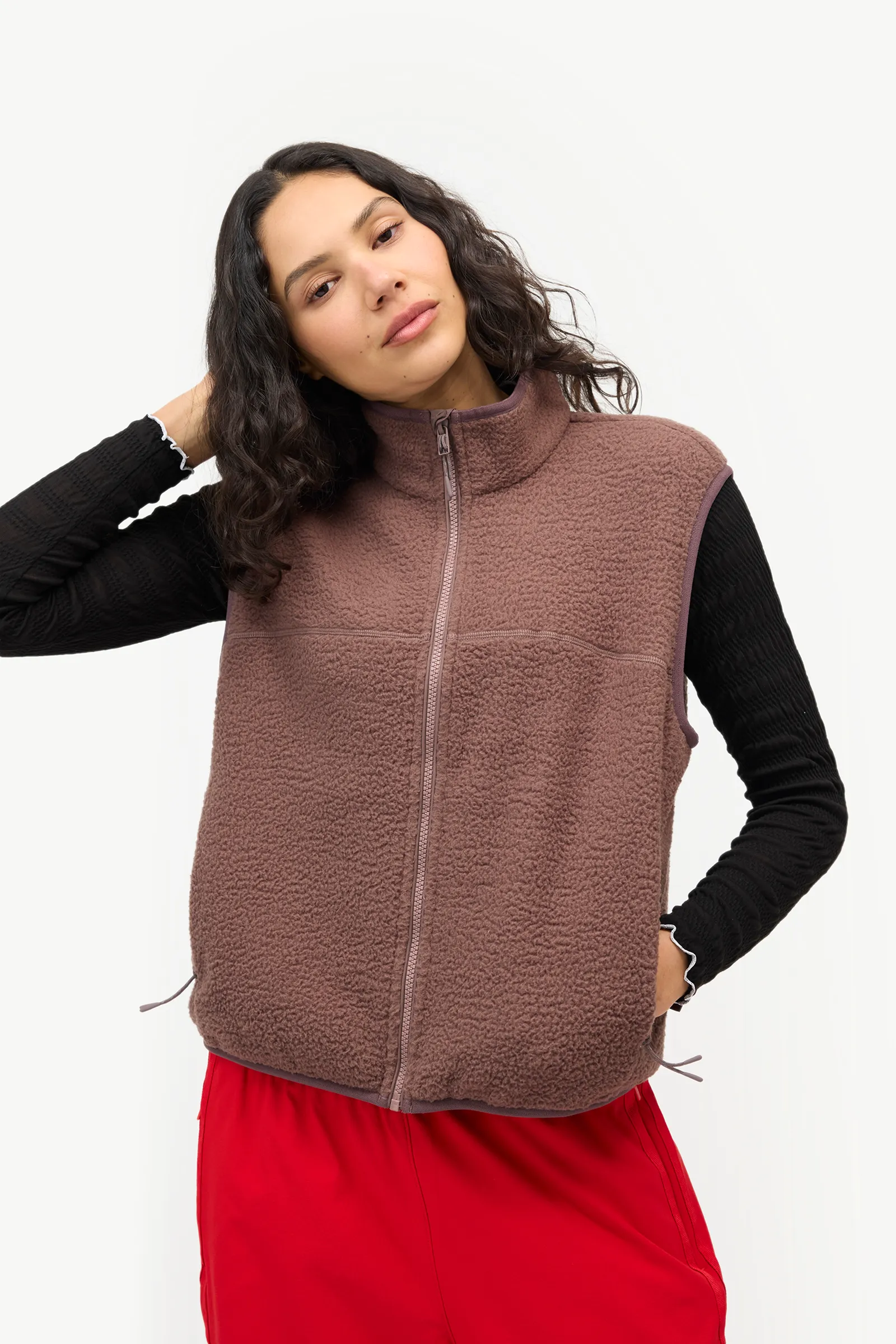 Chapelle Fleece Vest sold by Halfdays product image thumbnail 2
