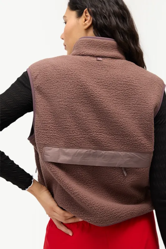 Chapelle Fleece Vest made by Halfdays