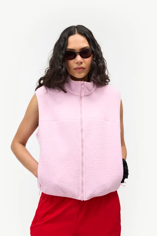 Chapelle Fleece Vest made by Halfdays