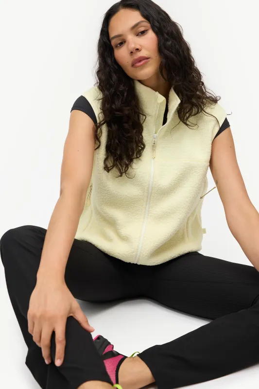Chapelle Fleece Vest made by Halfdays