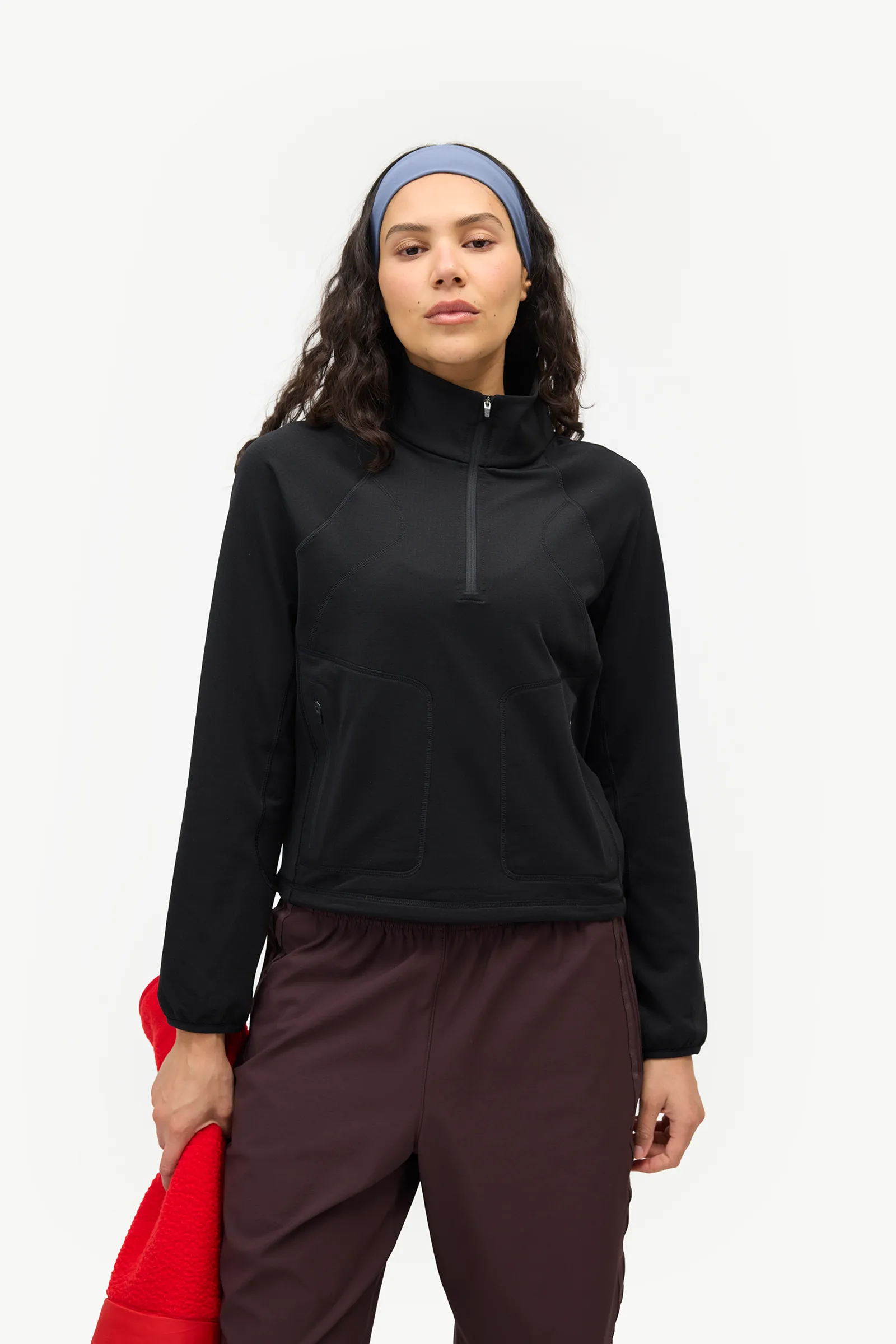 Rebecca Half Zip Fleece sold by Halfdays product image thumbnail 3