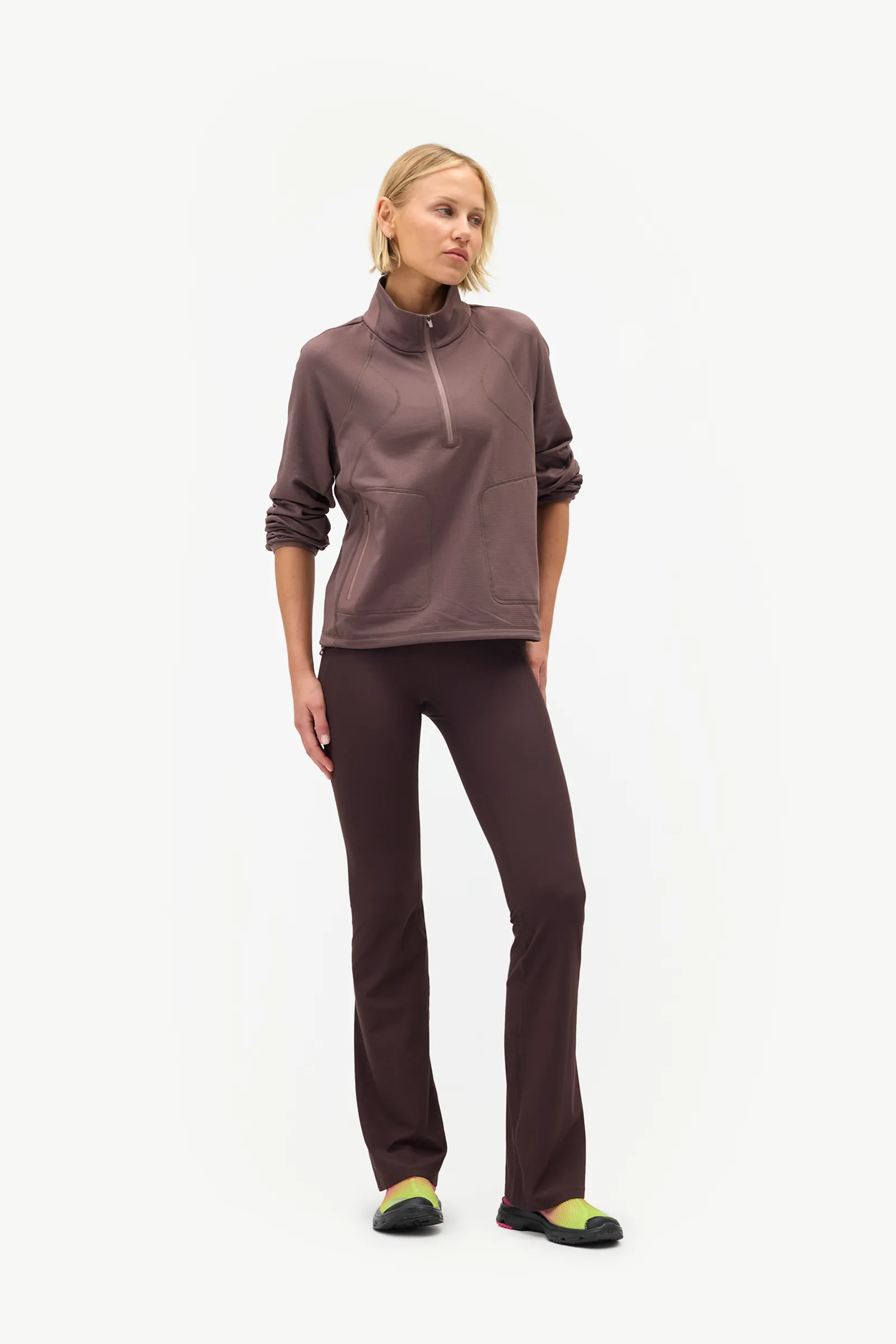 Rebecca Half Zip Fleece sold by Halfdays product image thumbnail 2