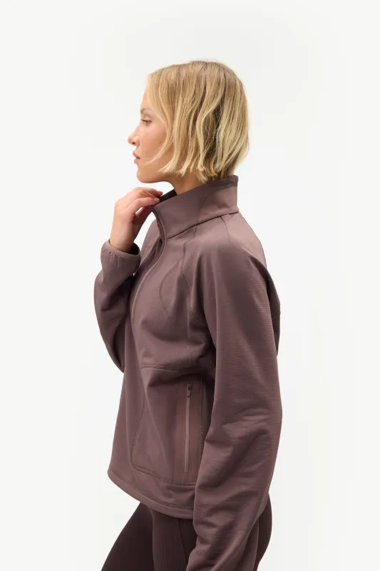 Rebecca Half Zip Fleece made by Halfdays