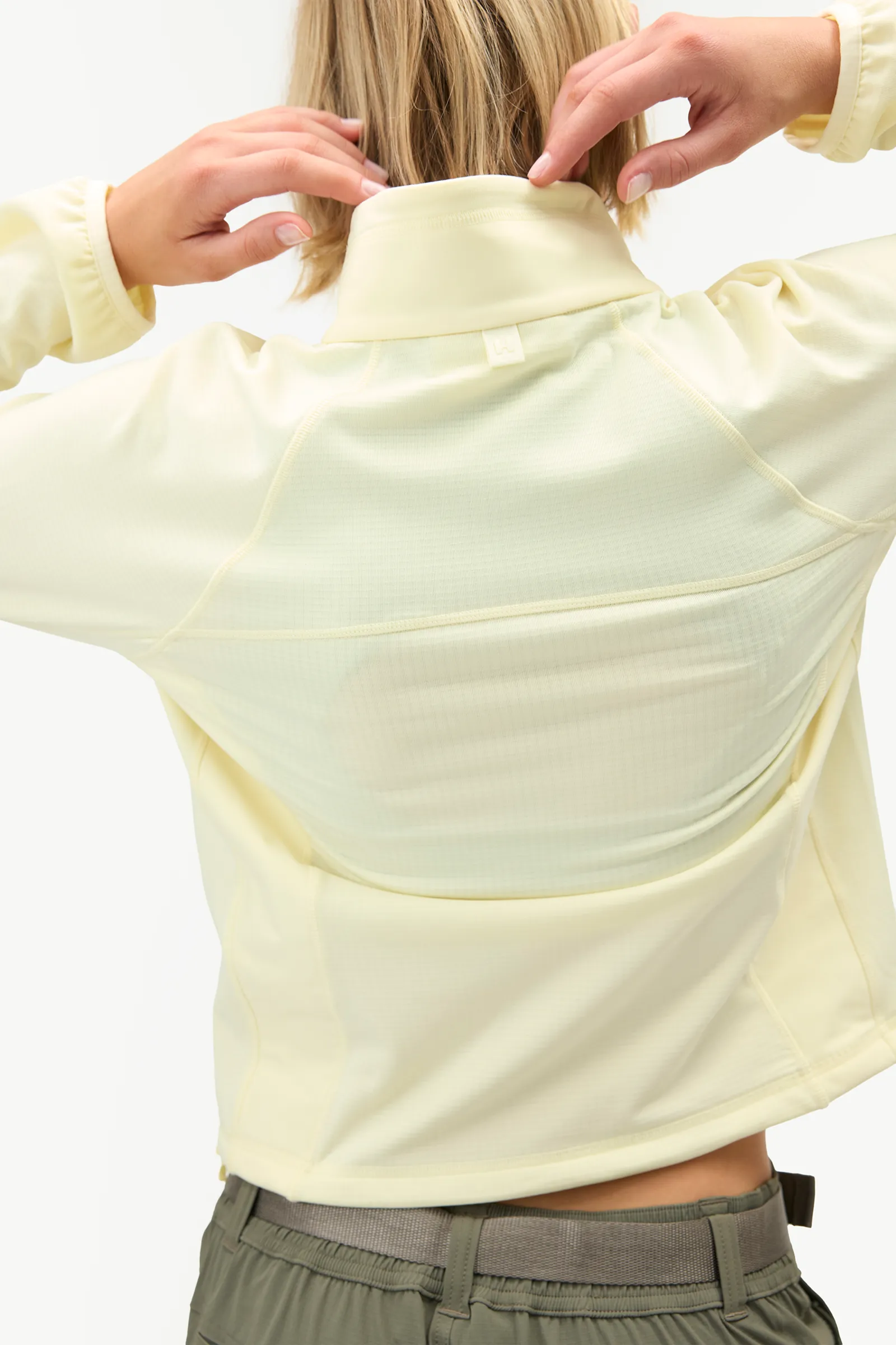 Rebecca Half Zip Fleece sold by Halfdays product image thumbnail 2
