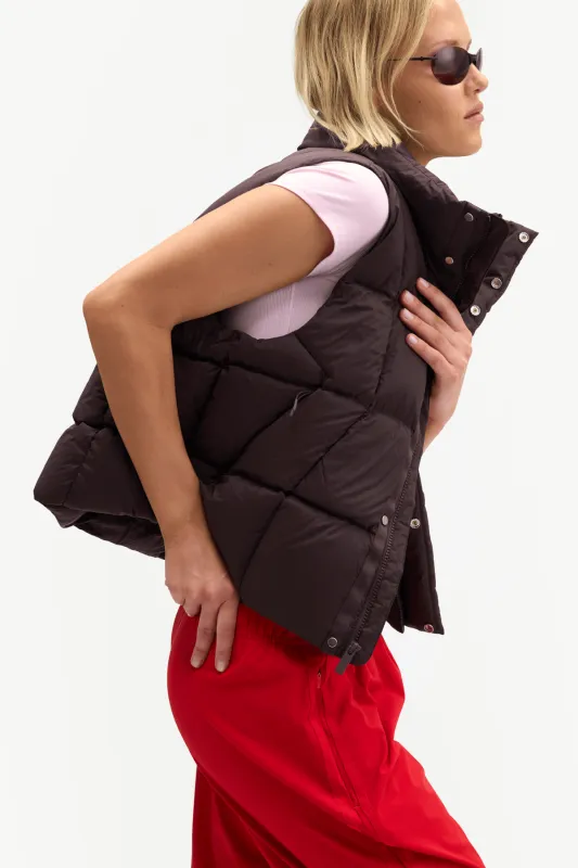Louise Down Vest made by Halfdays