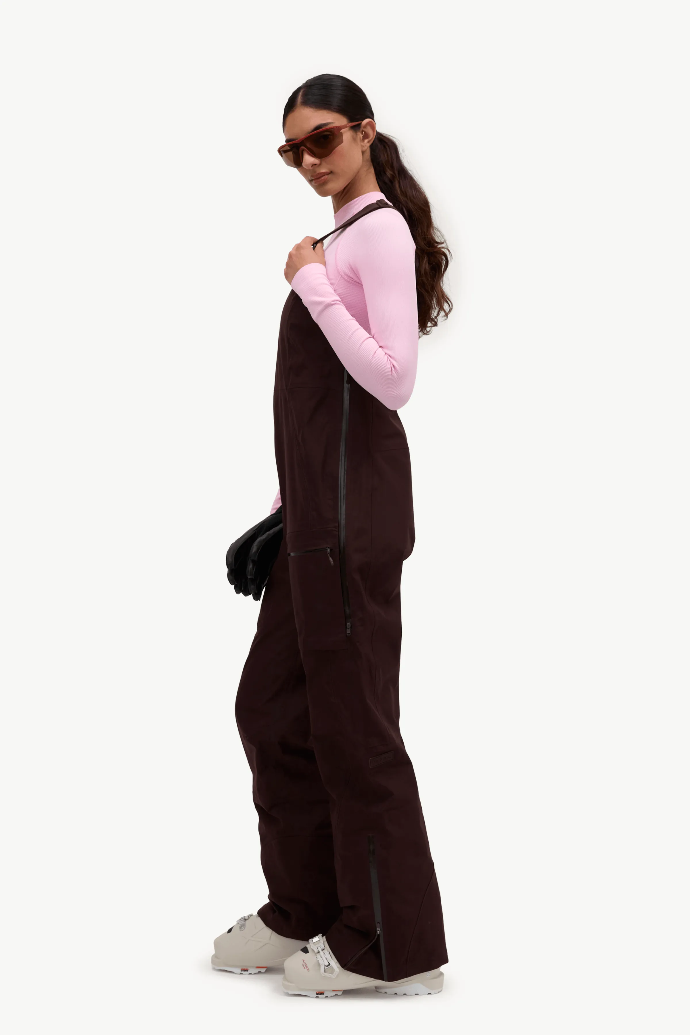 Betty GORE-TEX® 3L Shell Bib - Americano sold by Halfdays product image thumbnail 4