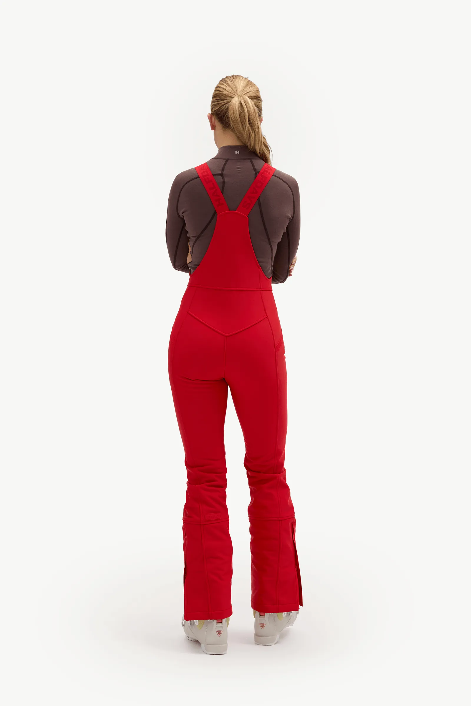 Isabel Soft Shell Bib Pant - Rouge - Short sold by Halfdays product image thumbnail 4