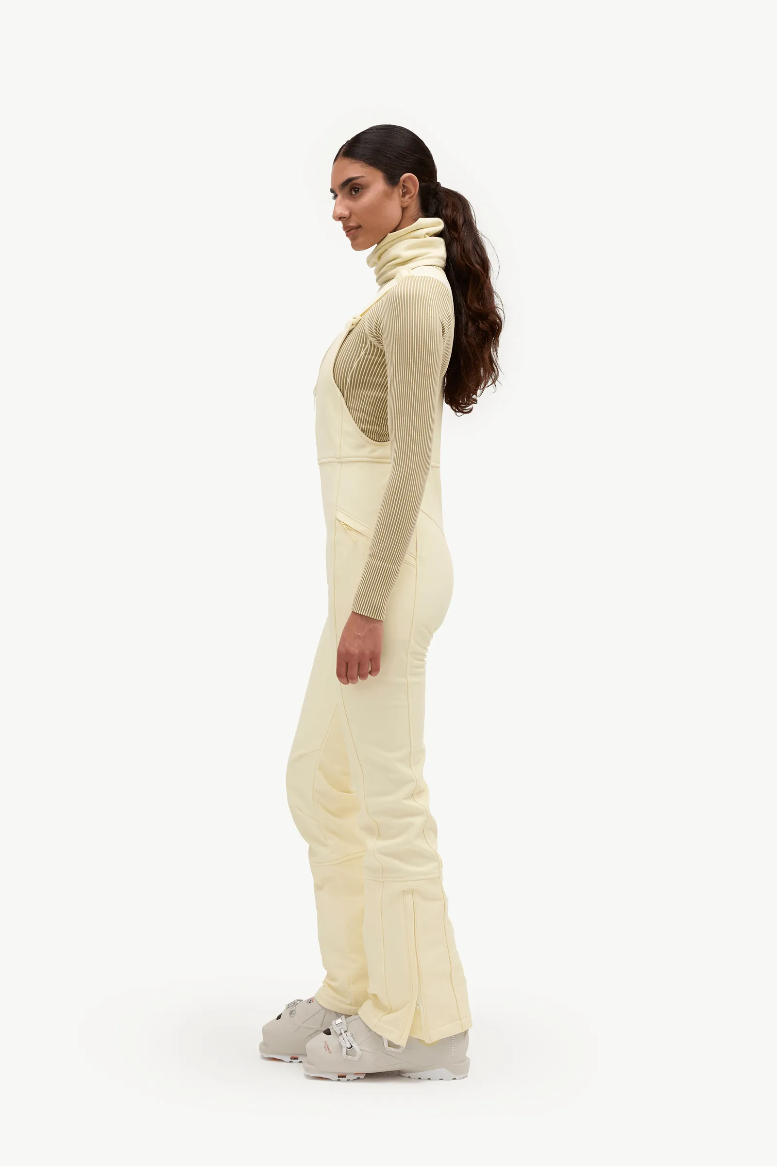 Isabel Soft Shell Bib Pant - Chardonnay - Short sold by Halfdays product image thumbnail 5