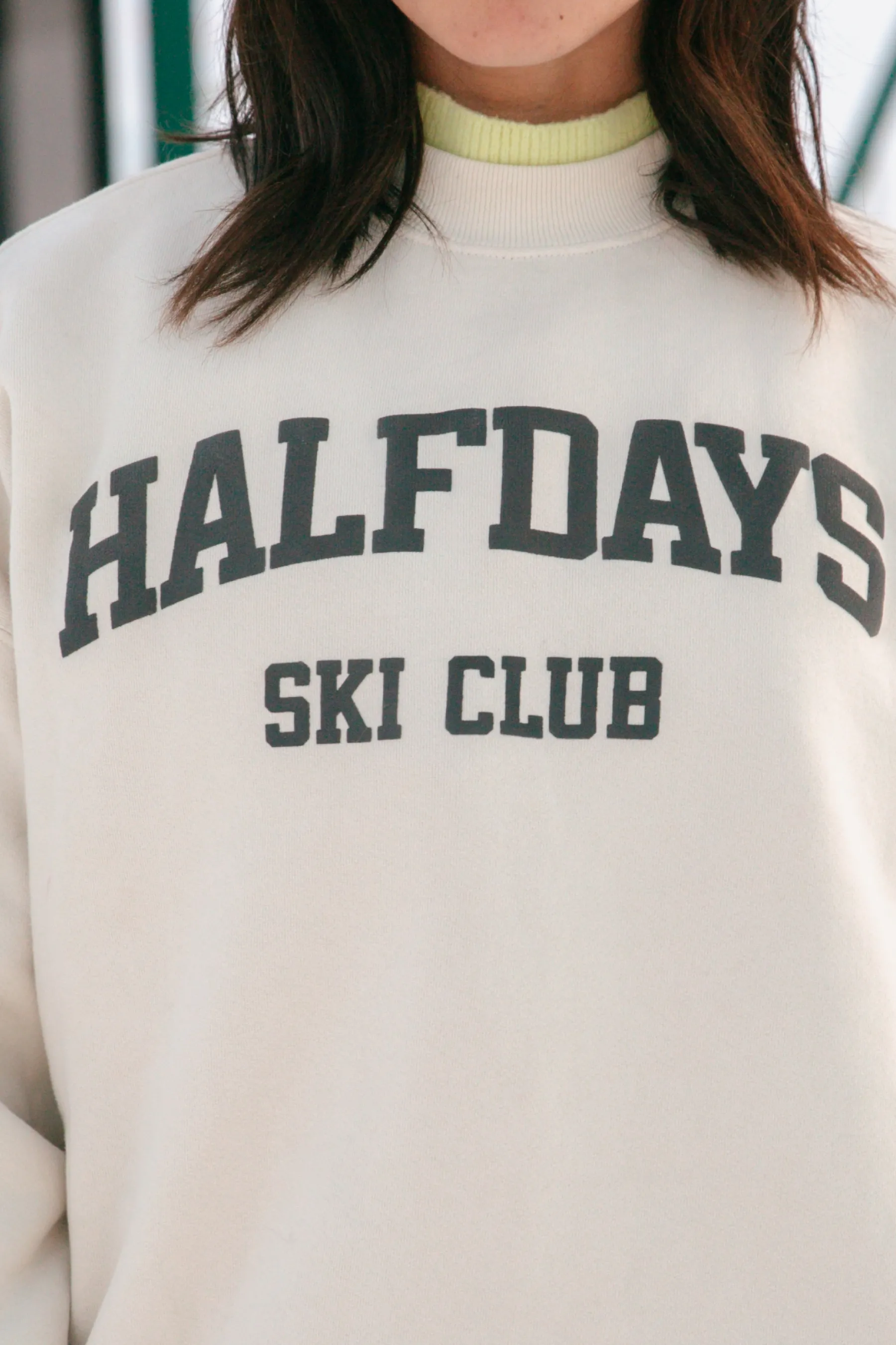 Halfdays Ski Club Sweatshirt sold by Halfdays product image thumbnail 2