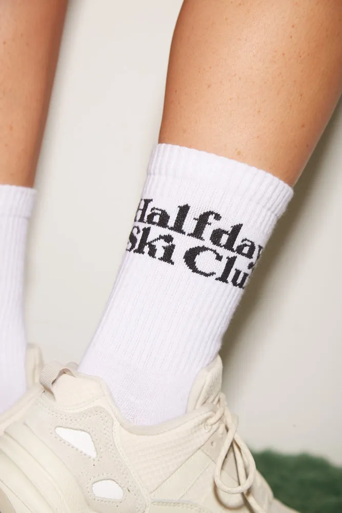 Halfdays Ski Club Socks sold by Halfdays product image thumbnail 3
