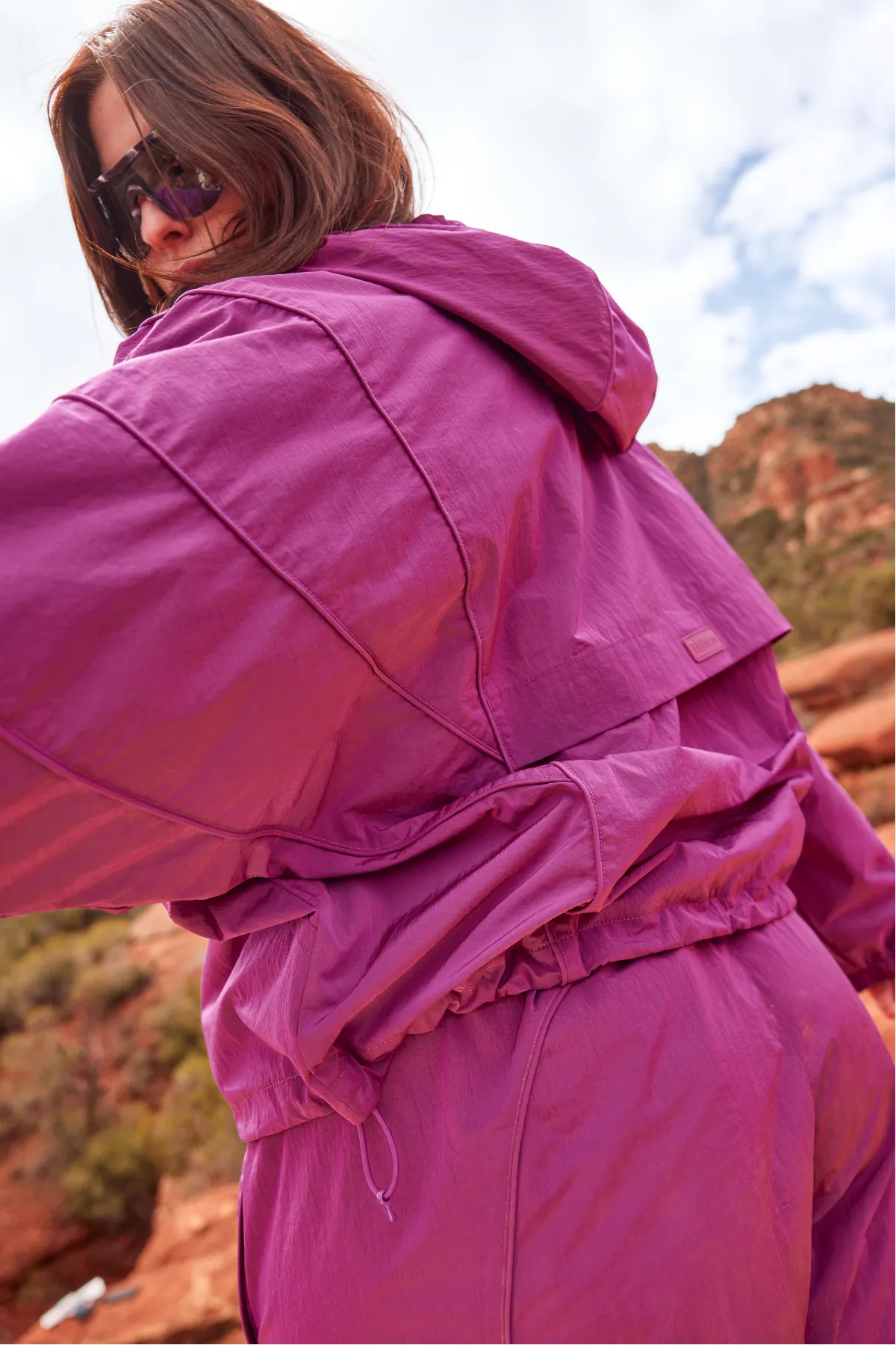 Douglas Nylon Windbreaker sold by Halfdays product image thumbnail 3