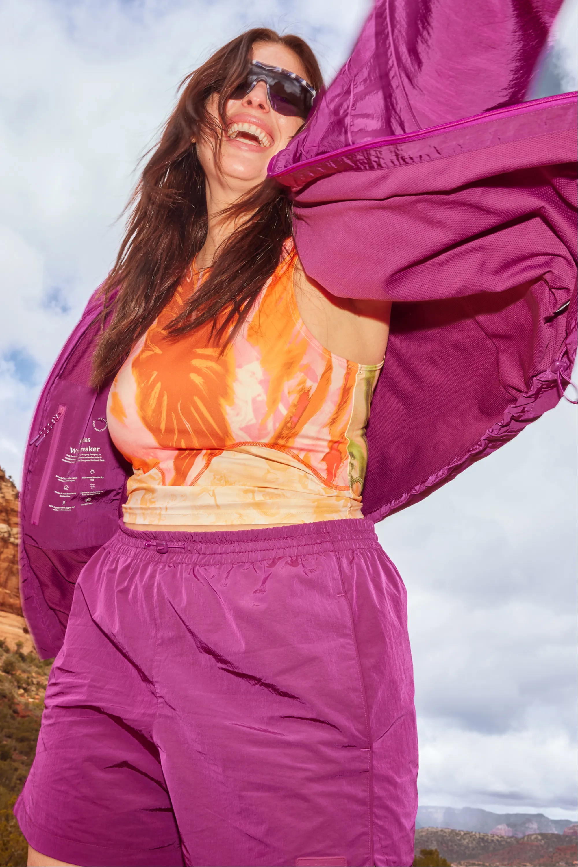 Douglas Nylon Windbreaker sold by Halfdays product image thumbnail 4