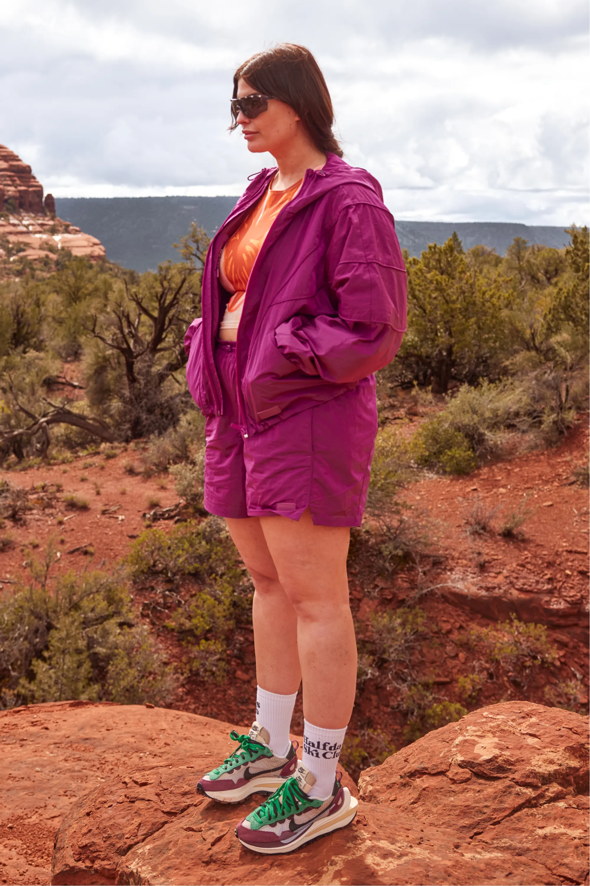 Douglas Nylon Windbreaker sold by Halfdays