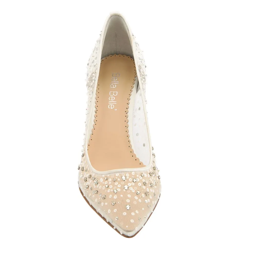 EVELYN IVORY sold by Bella Belle Shoes product image thumbnail 4