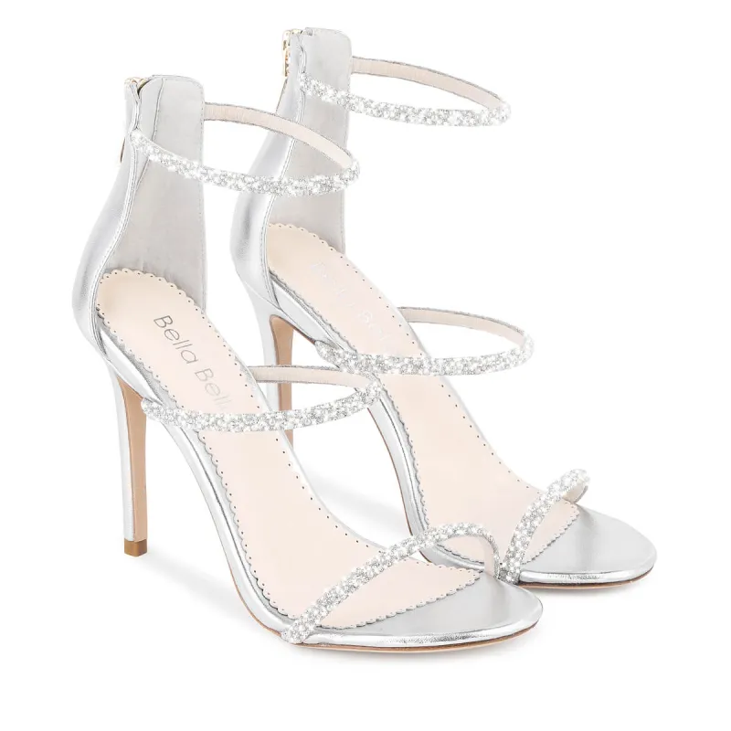 BIANCA SILVER SAMPLE SALE sold by Bella Belle Shoes