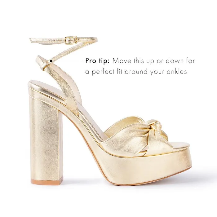 SERAFINA GOLD sold by Bella Belle Shoes product image thumbnail 3