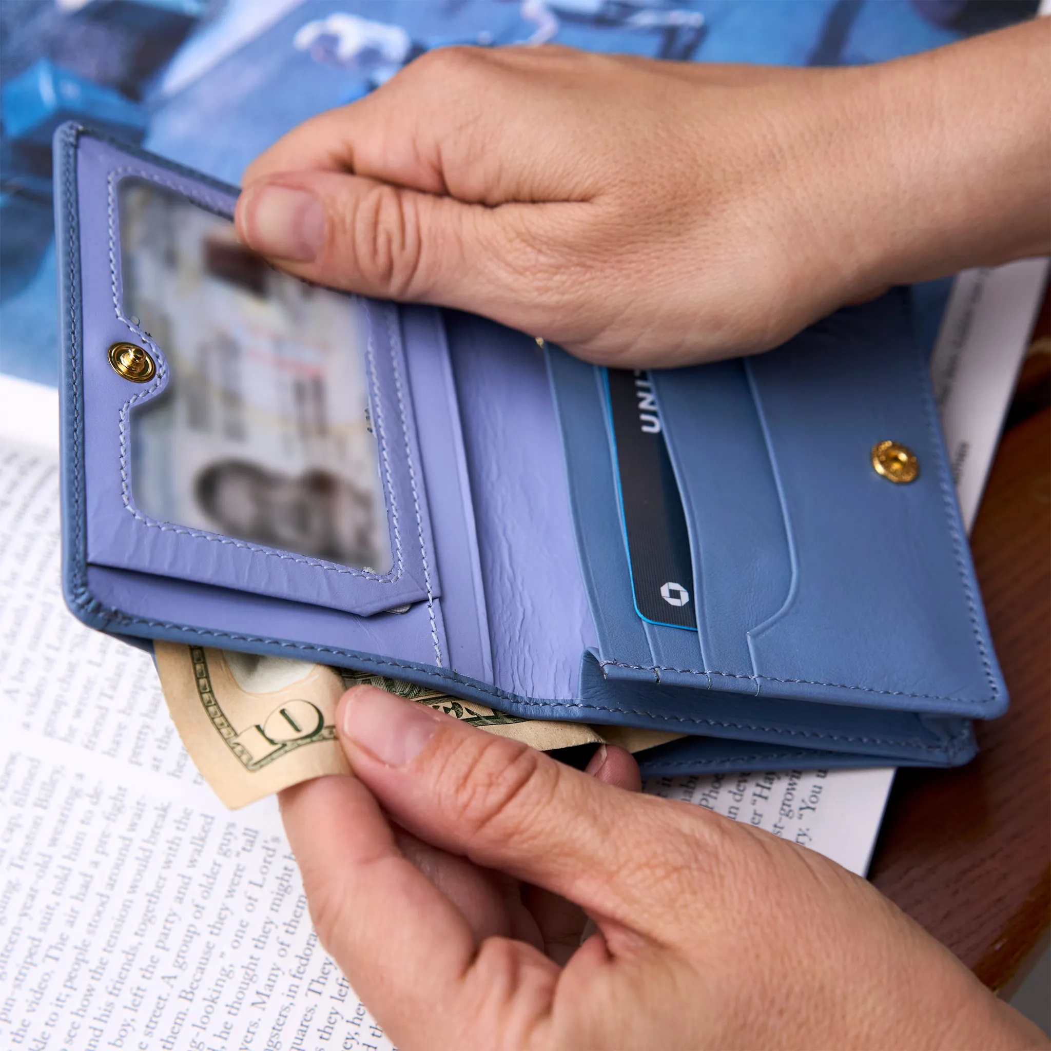 Joy | French Wallet sold by Tusk product image thumbnail 4
