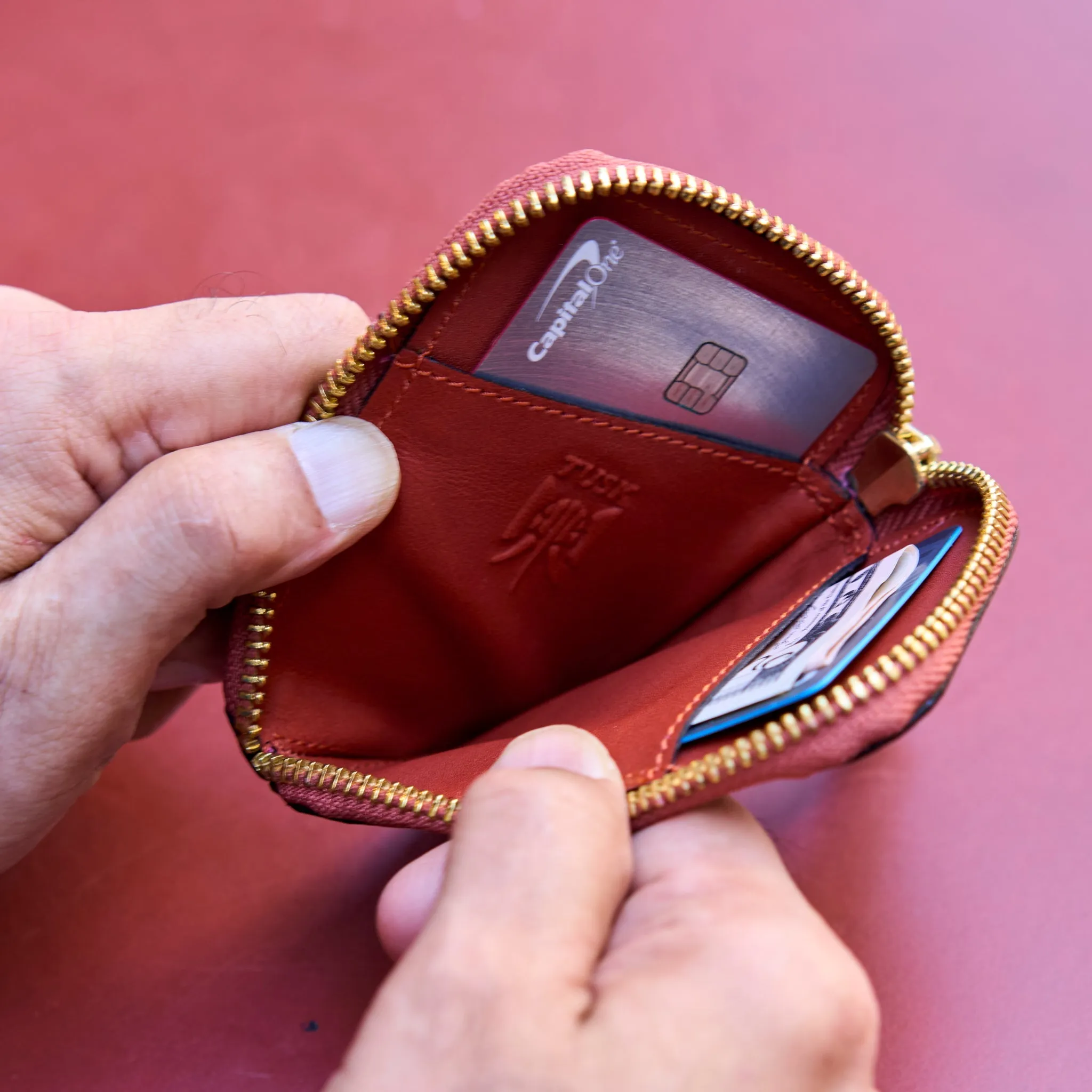 Brad Small Zip Card Wallet sold by Tusk product image thumbnail 4