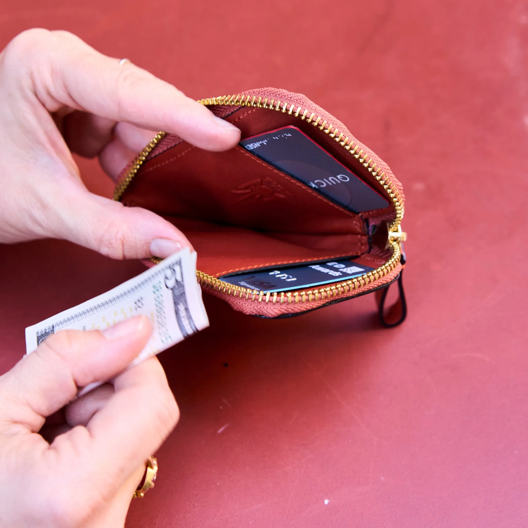 Brad Small Zip Card Wallet sold by Tusk product image thumbnail 3