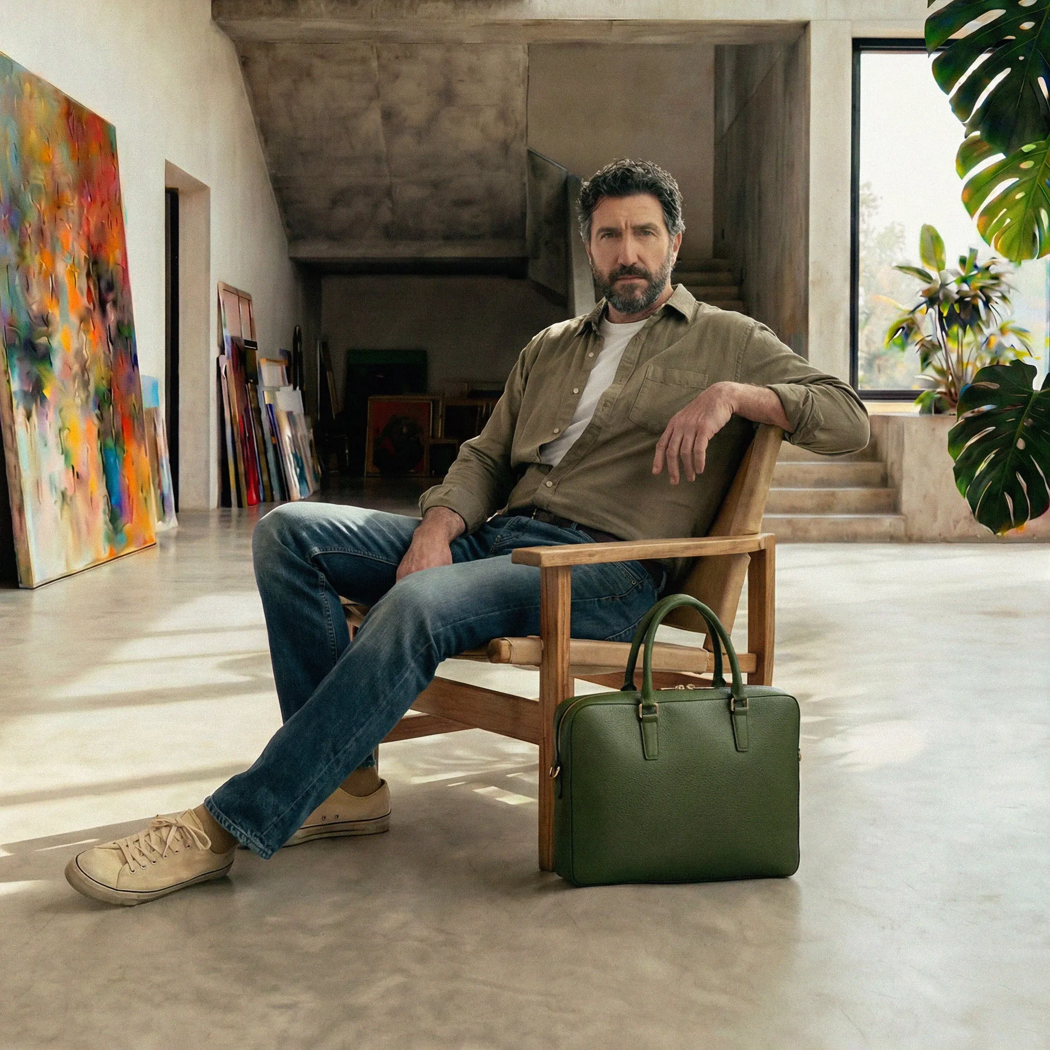 Ascot | Chet Slim Brief Bag sold by Tusk product image thumbnail 4