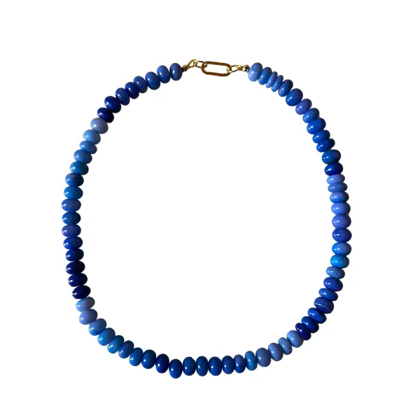 Shaded Indigo Blue Opal Gemstone Necklace sold by HART product image thumbnail 2