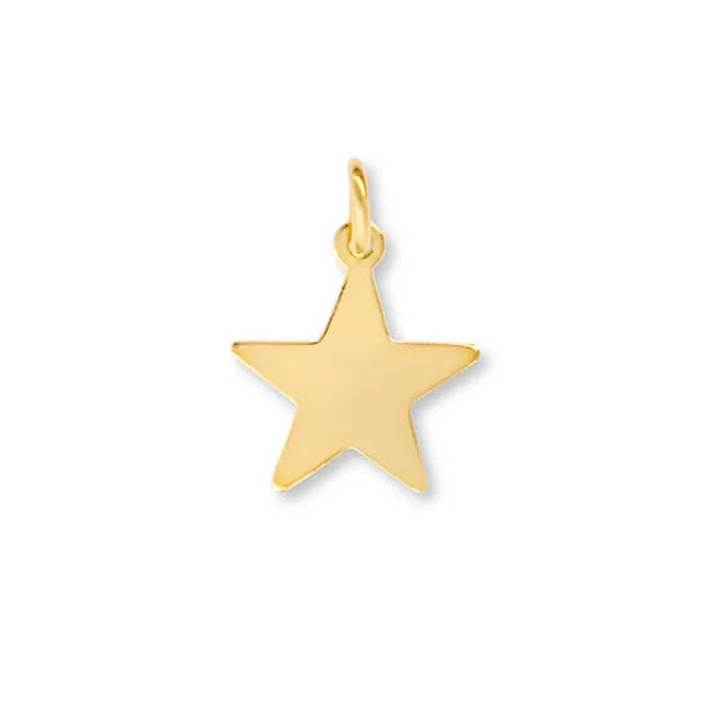 Flat Star Charm (Small) sold by HART